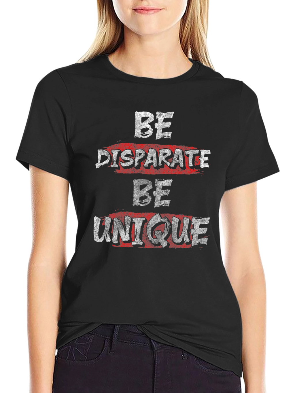 Be Disparate Be Unique Graphic Tee