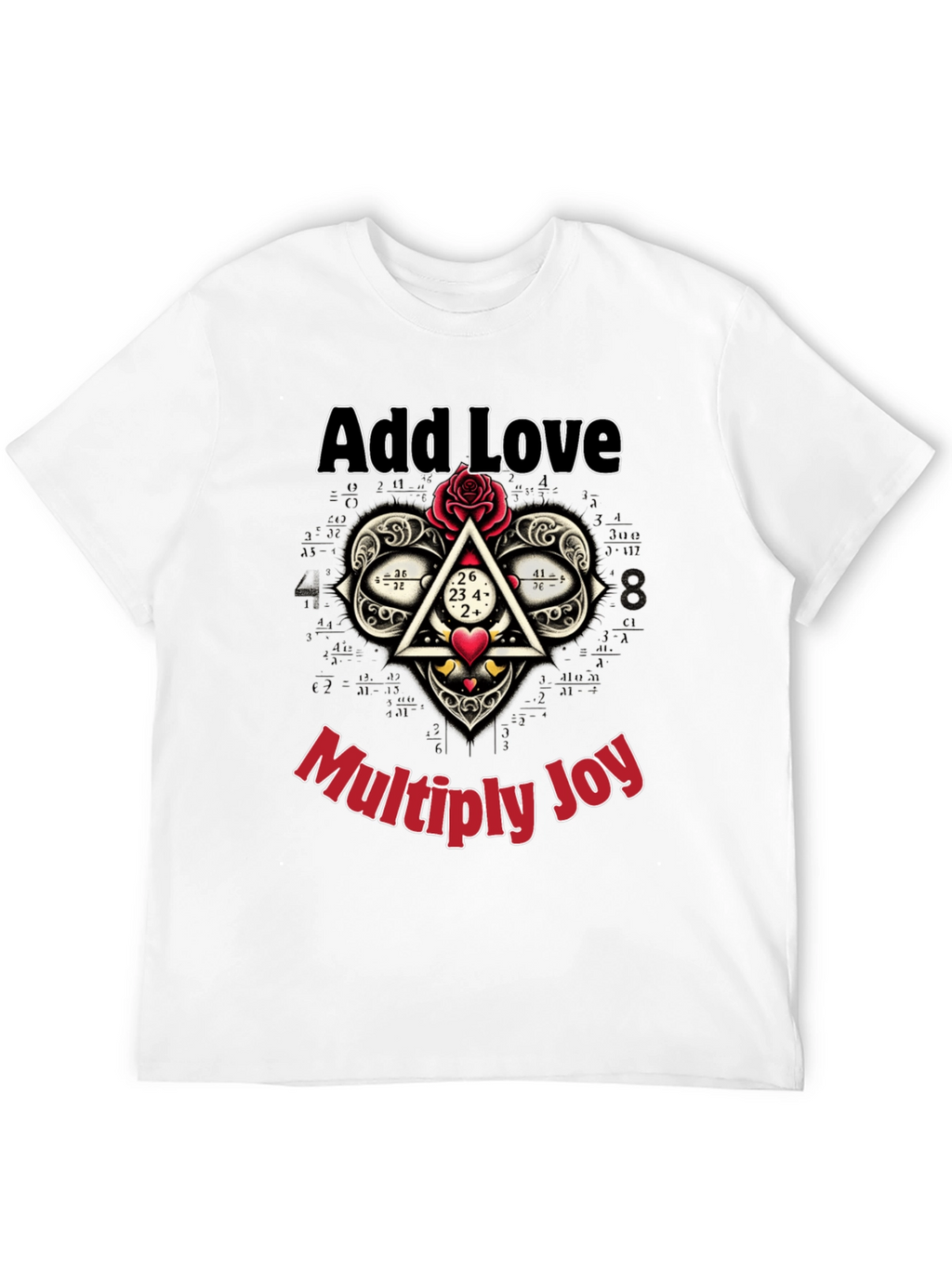 Add Love Multiply Joy Graphic Tee
