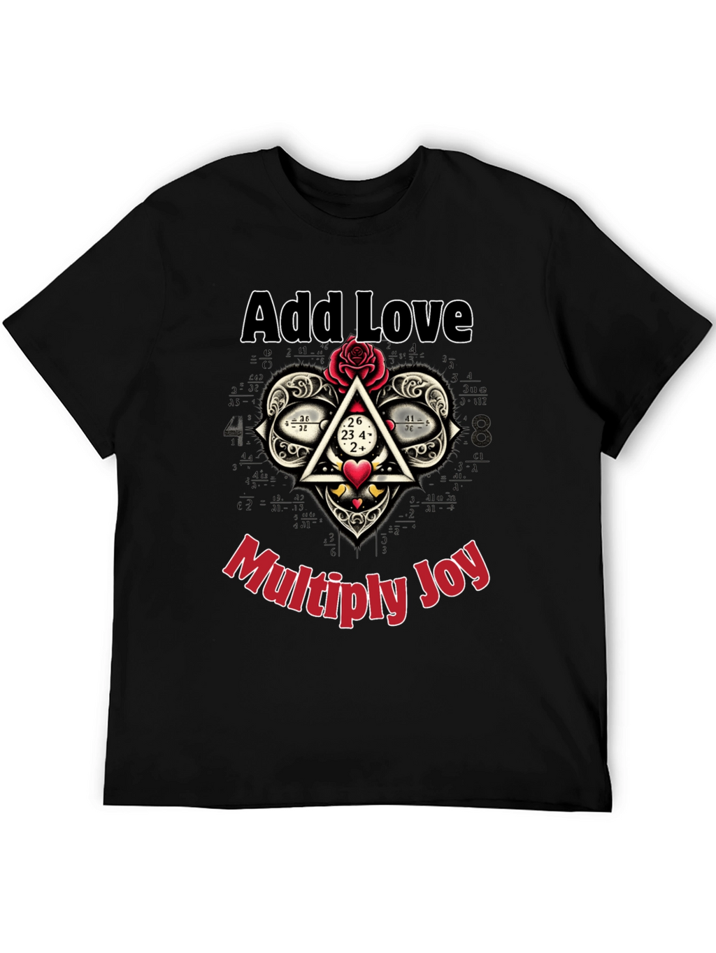 Add Love Multiply Joy Graphic Tee