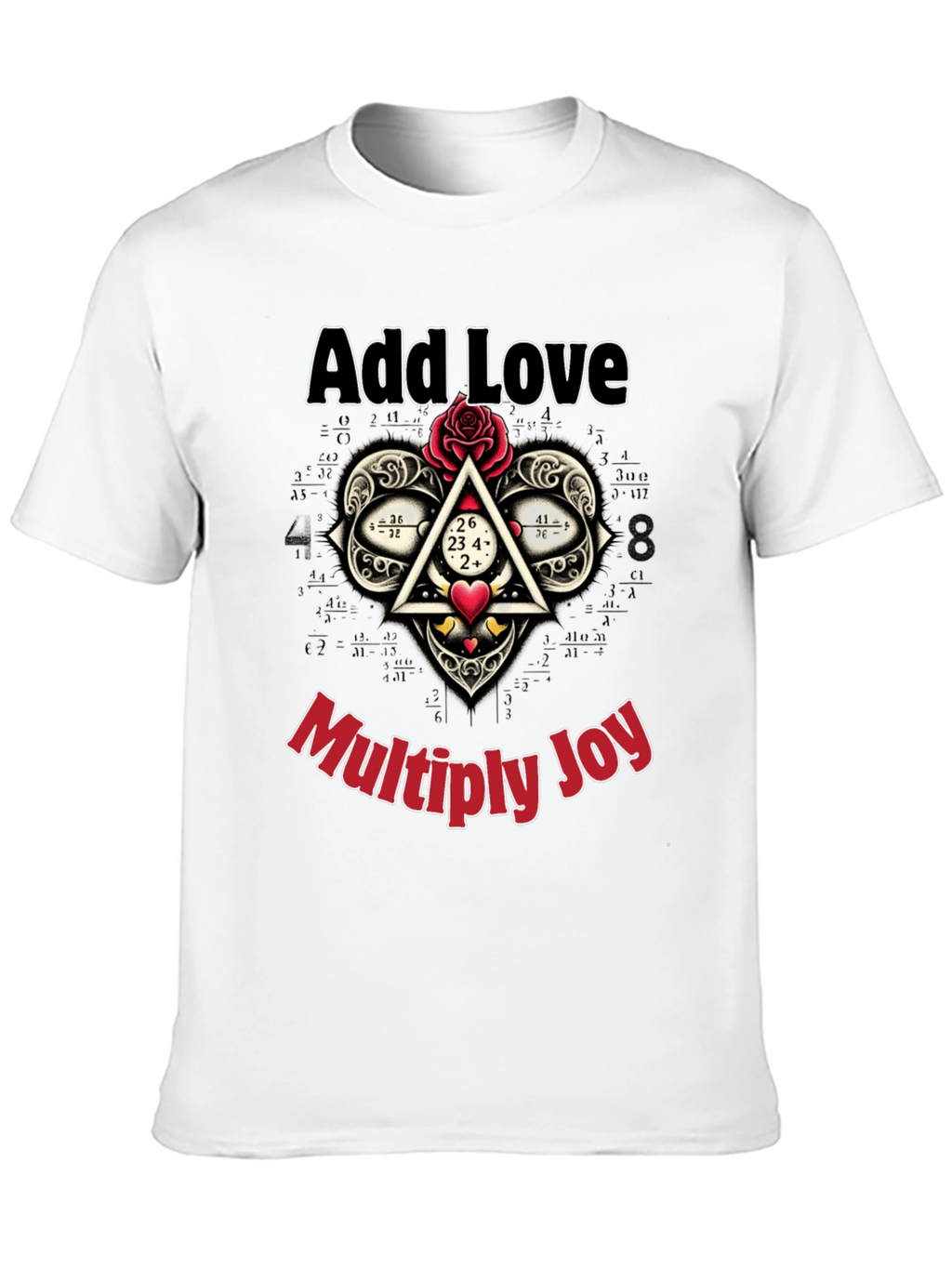 Add Love Multiply Joy Graphic Tee