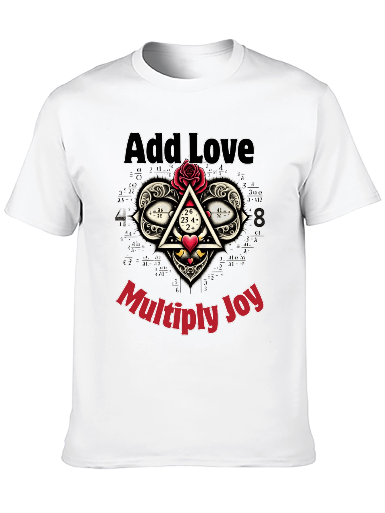 Add Love Multiply Joy Graphic Tee