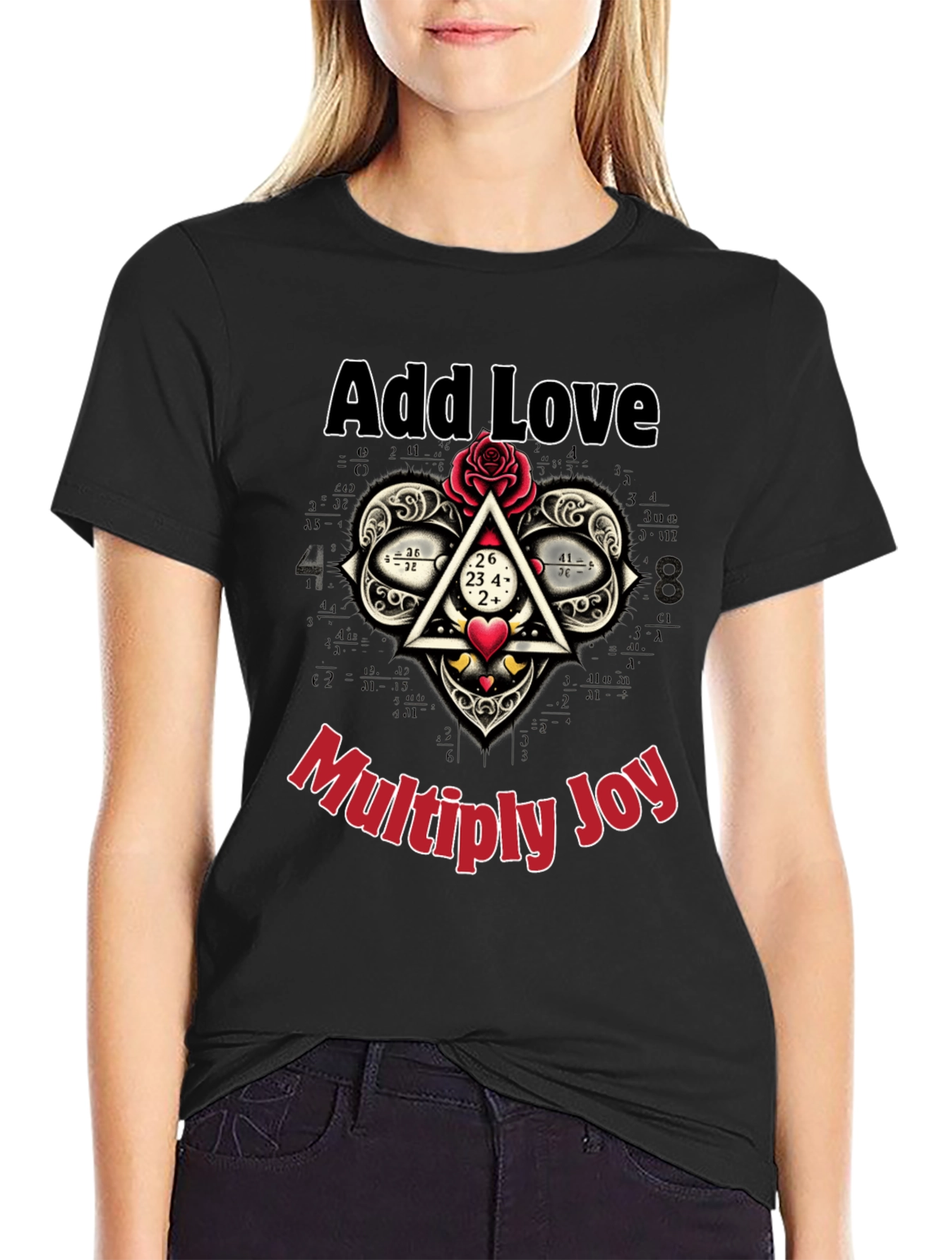 Add Love Multiply Joy Graphic Tee