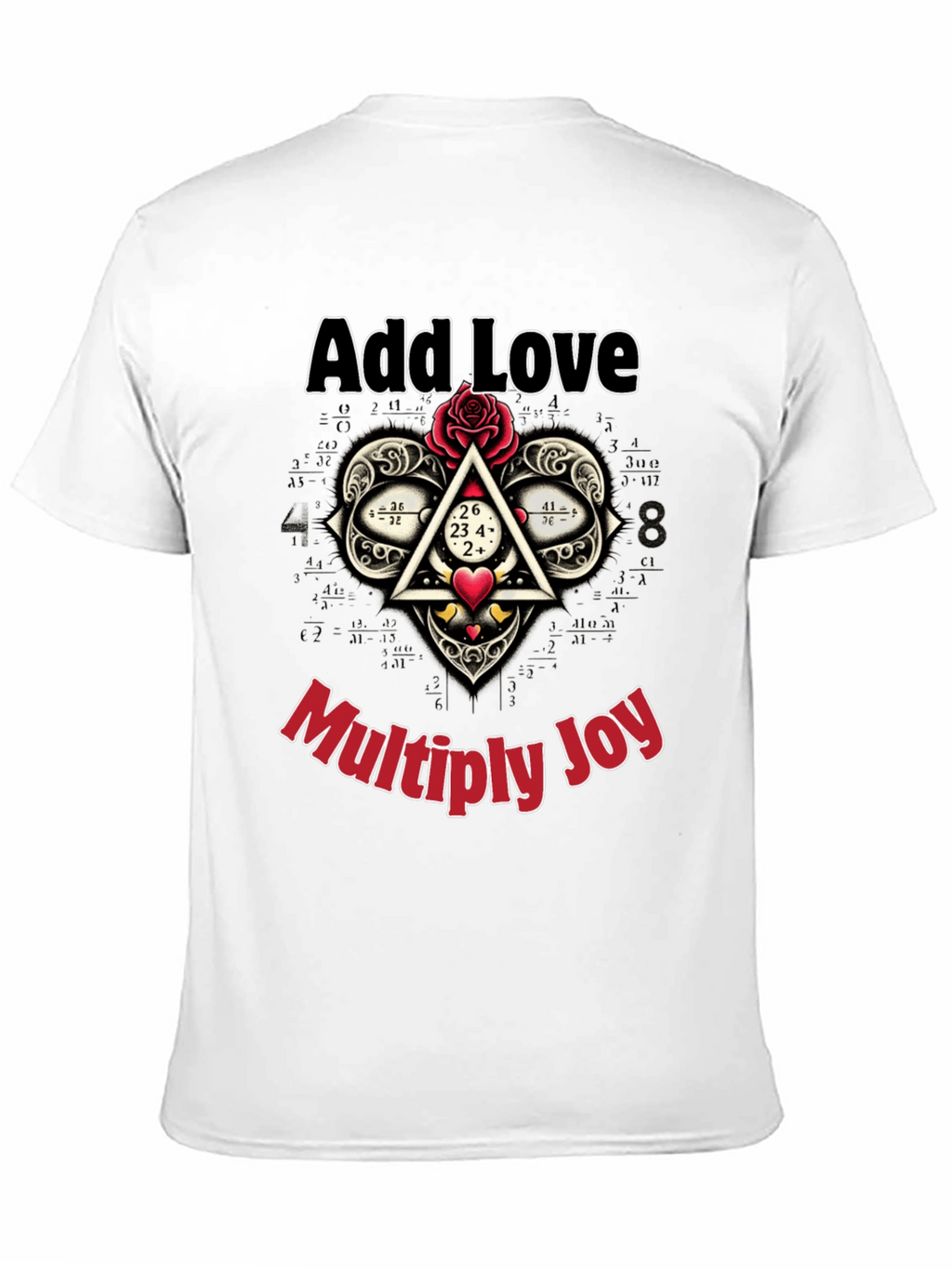 Add Love Multiply Joy Graphic Tee