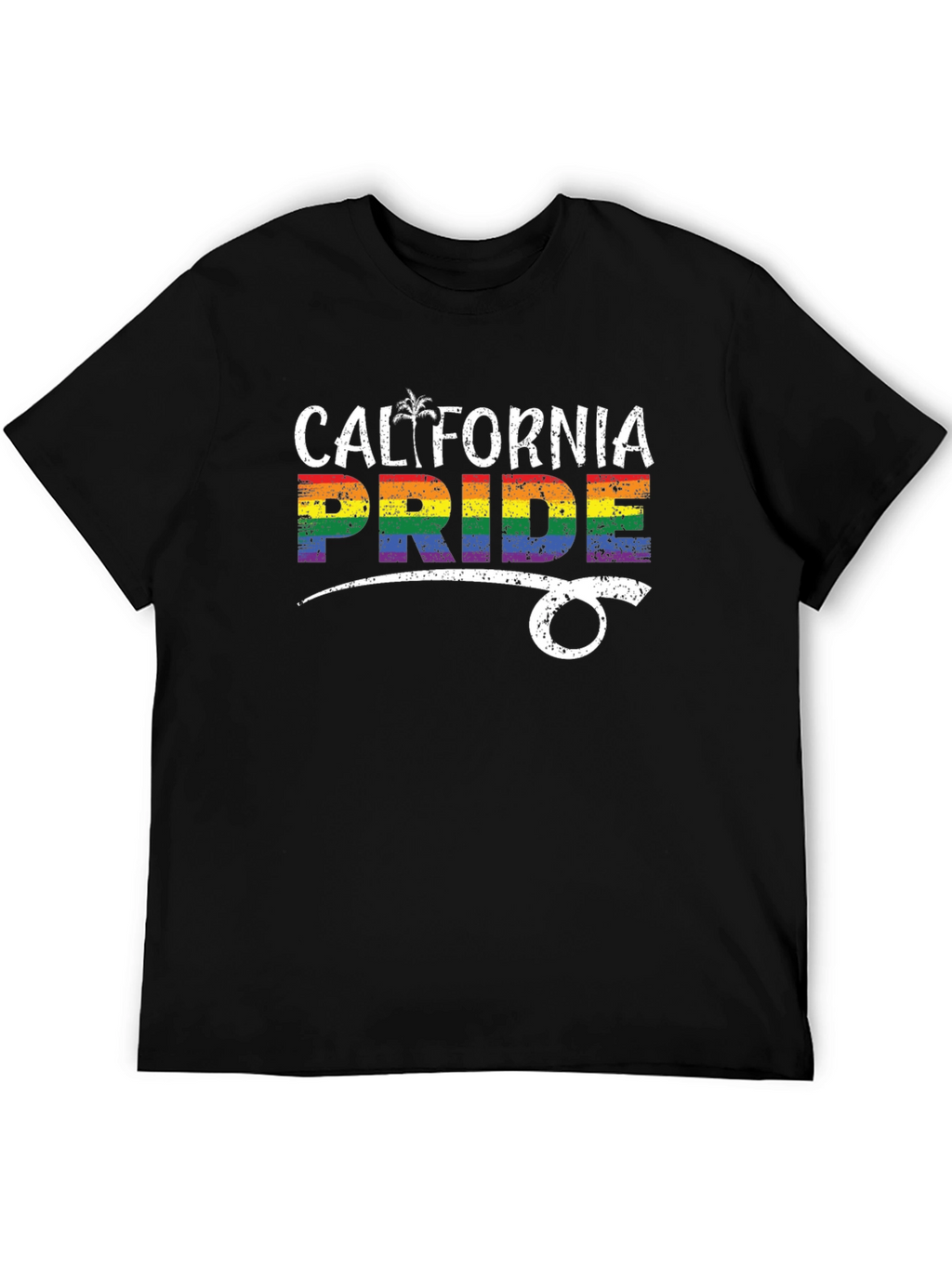 California Pride Rainbow T-Shirt