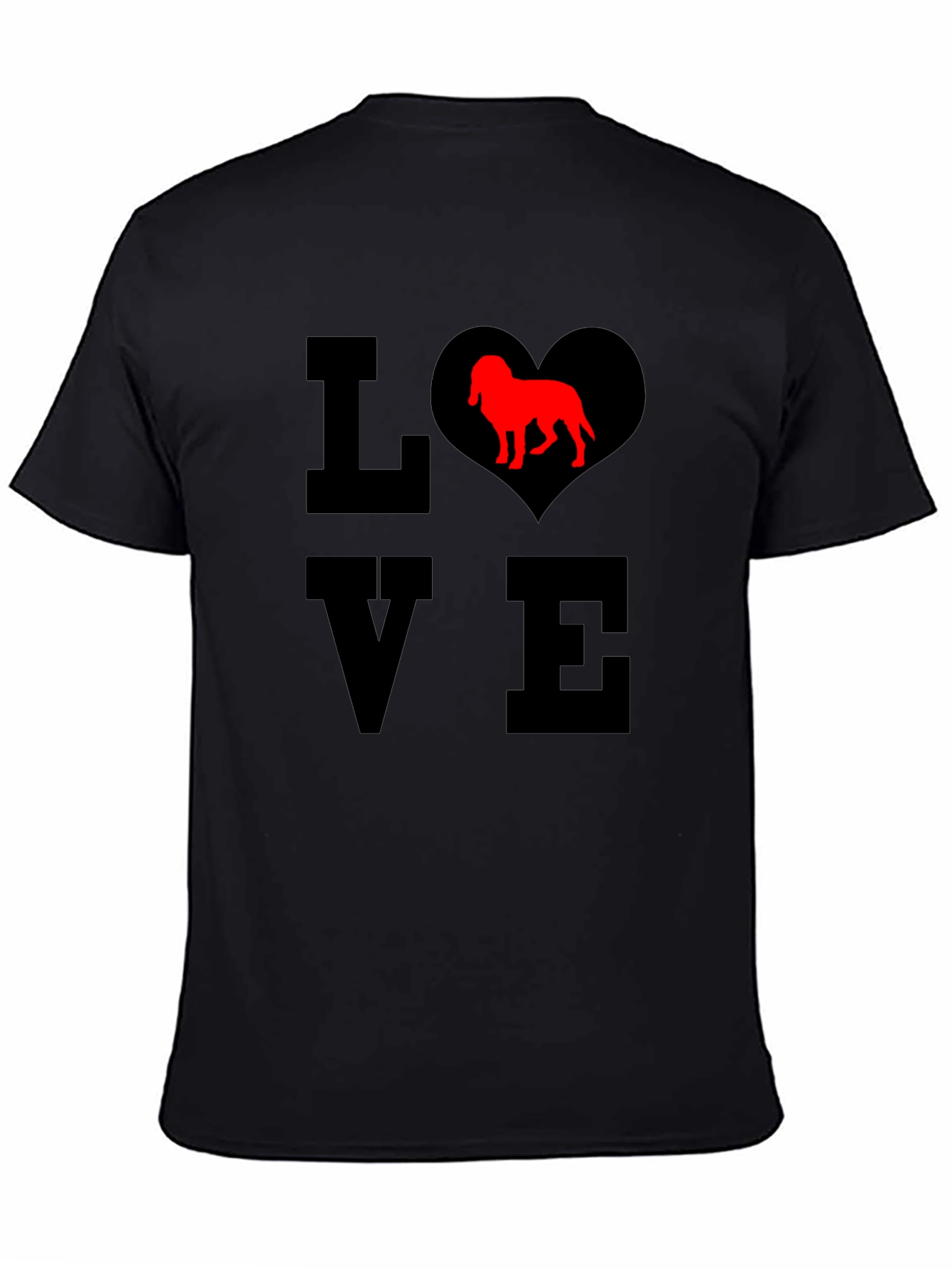 Dog Lover T-Shirt - Heart Design