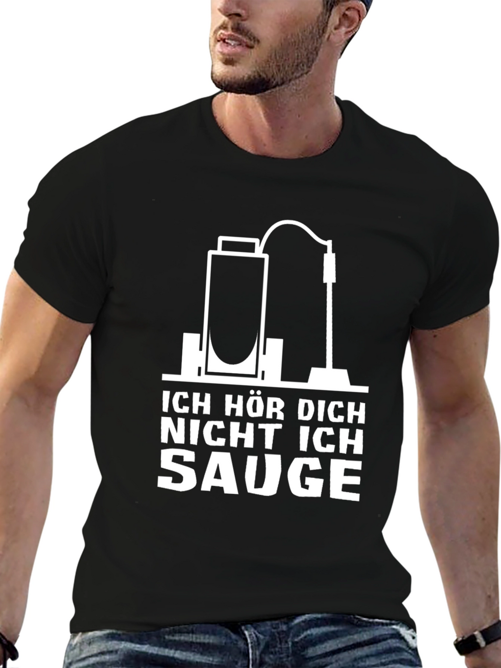 Ich Hör Dich Nicht Ich Sauge T-Shirt