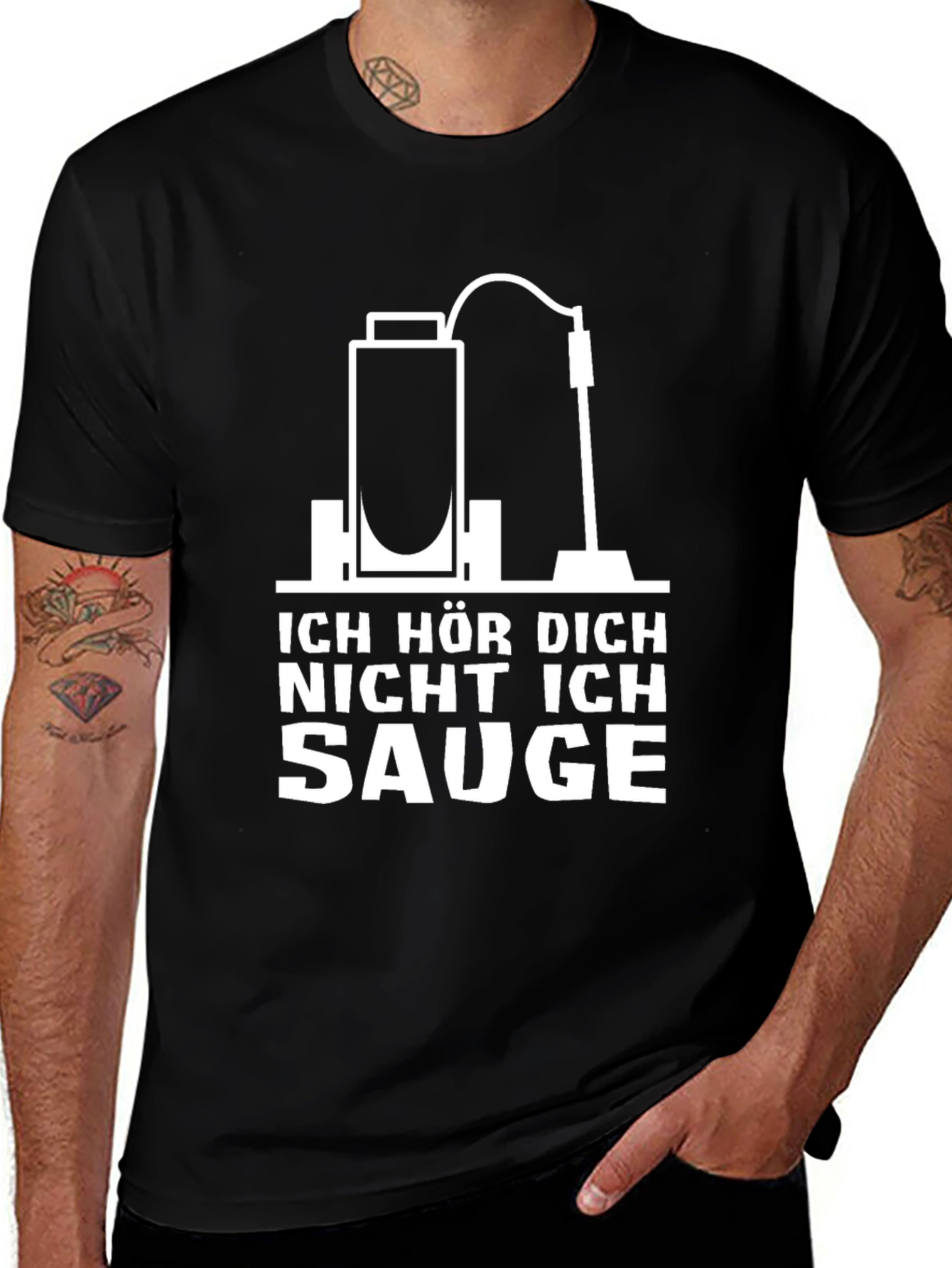 Ich Hör Dich Nicht Ich Sauge T-Shirt