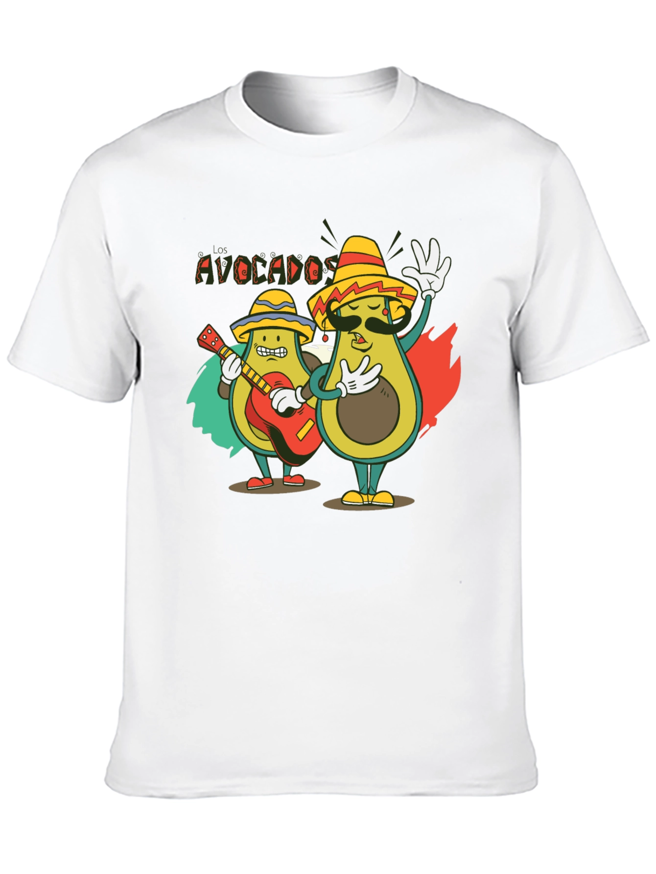 Avocado Mariachi Black T-Shirt