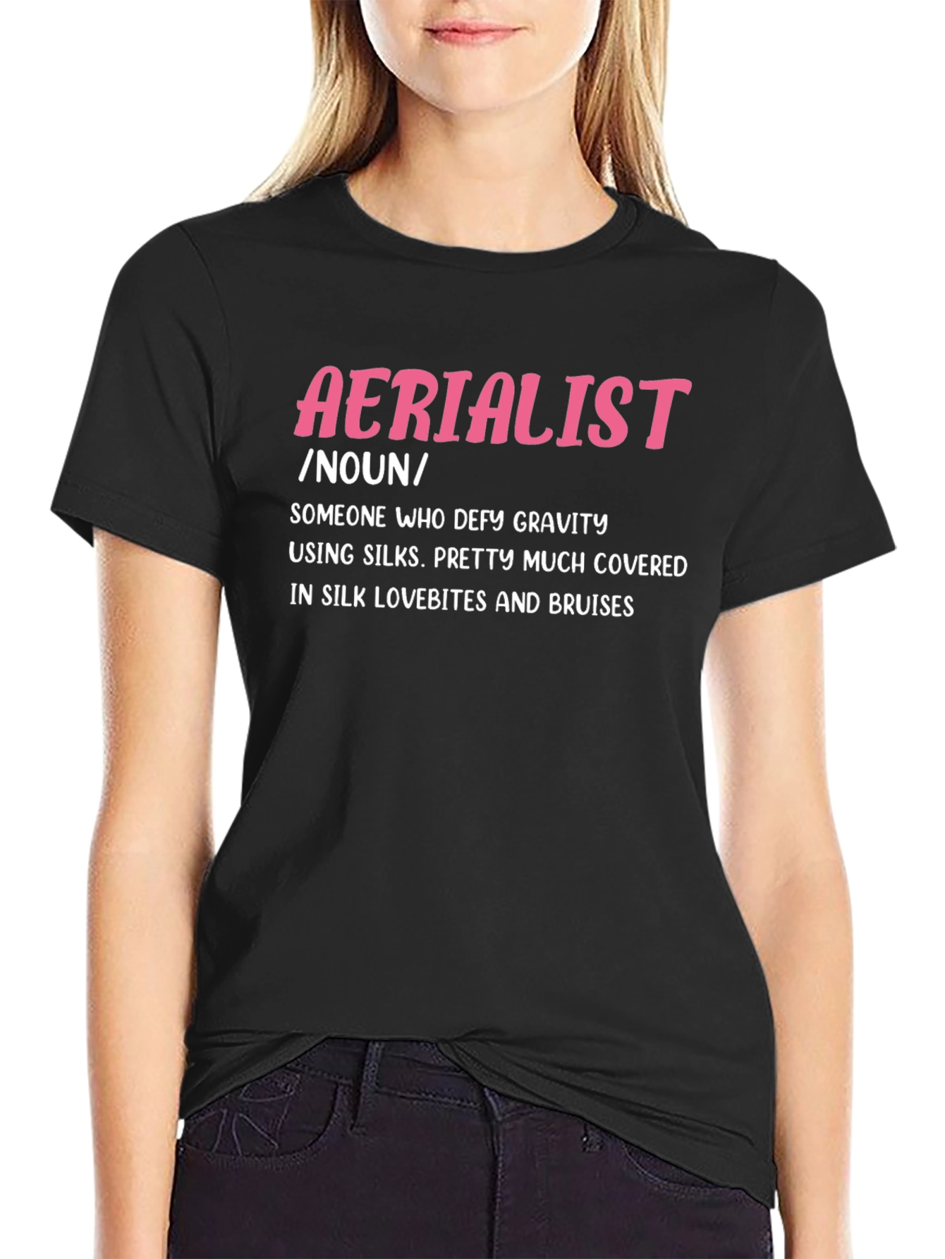 Aerialist Definition T-Shirt - Funny Circus Arts Tee