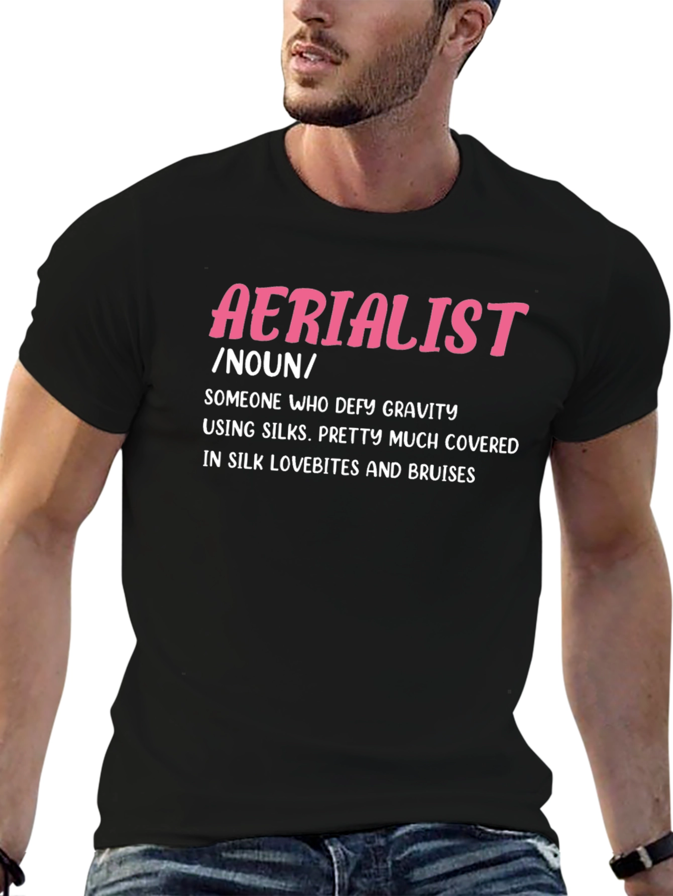 Aerialist Definition T-Shirt - Funny Circus Arts Tee