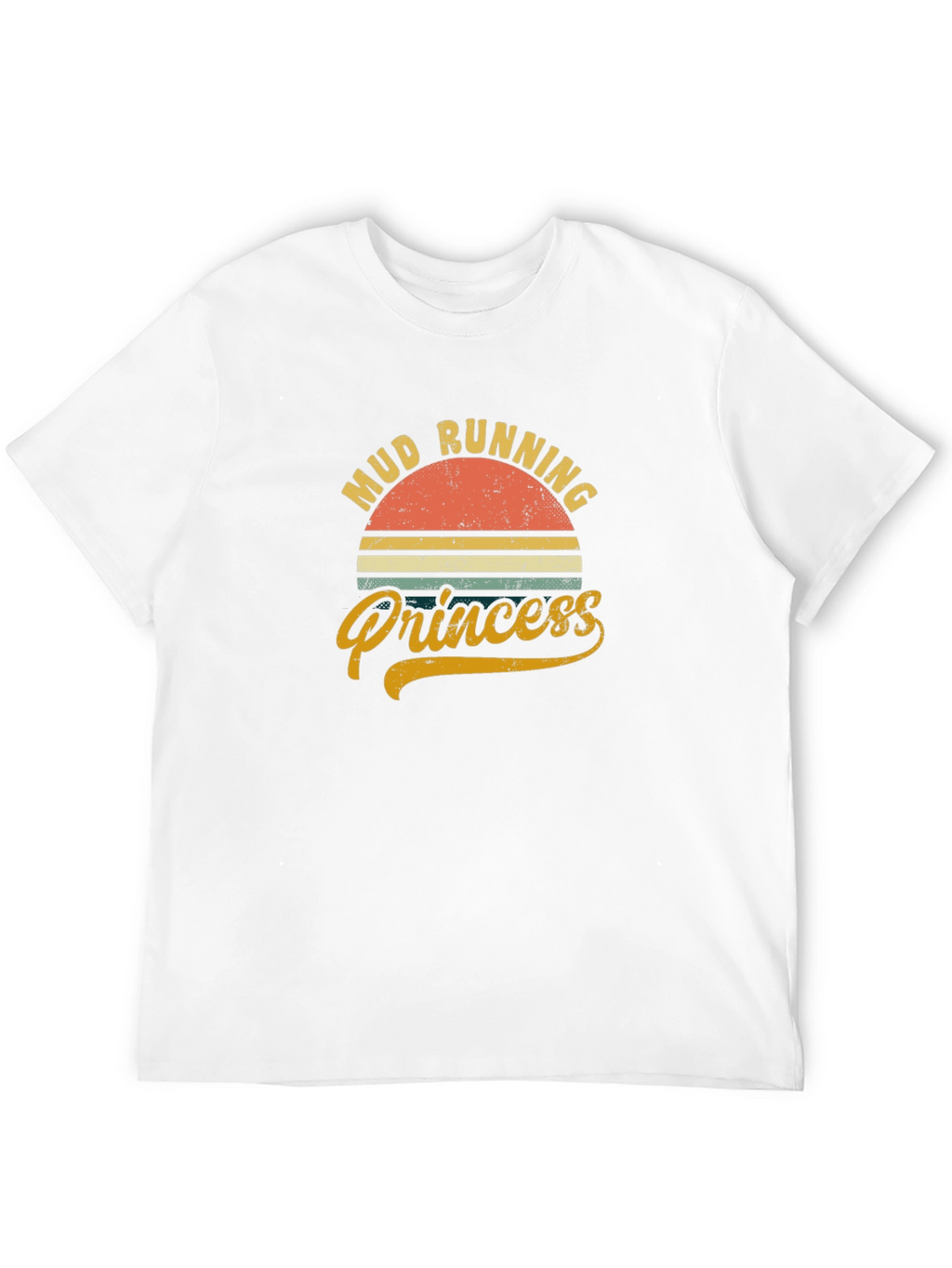 Mud Running Princess Graphic Tee