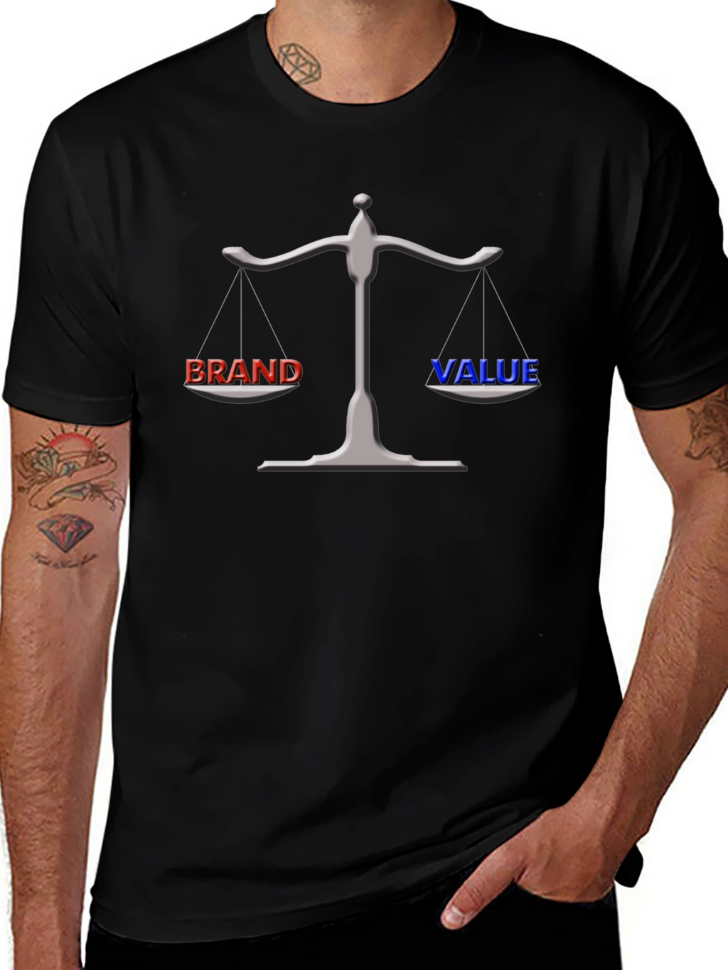 Brand Value Balance Graphic T-Shirt