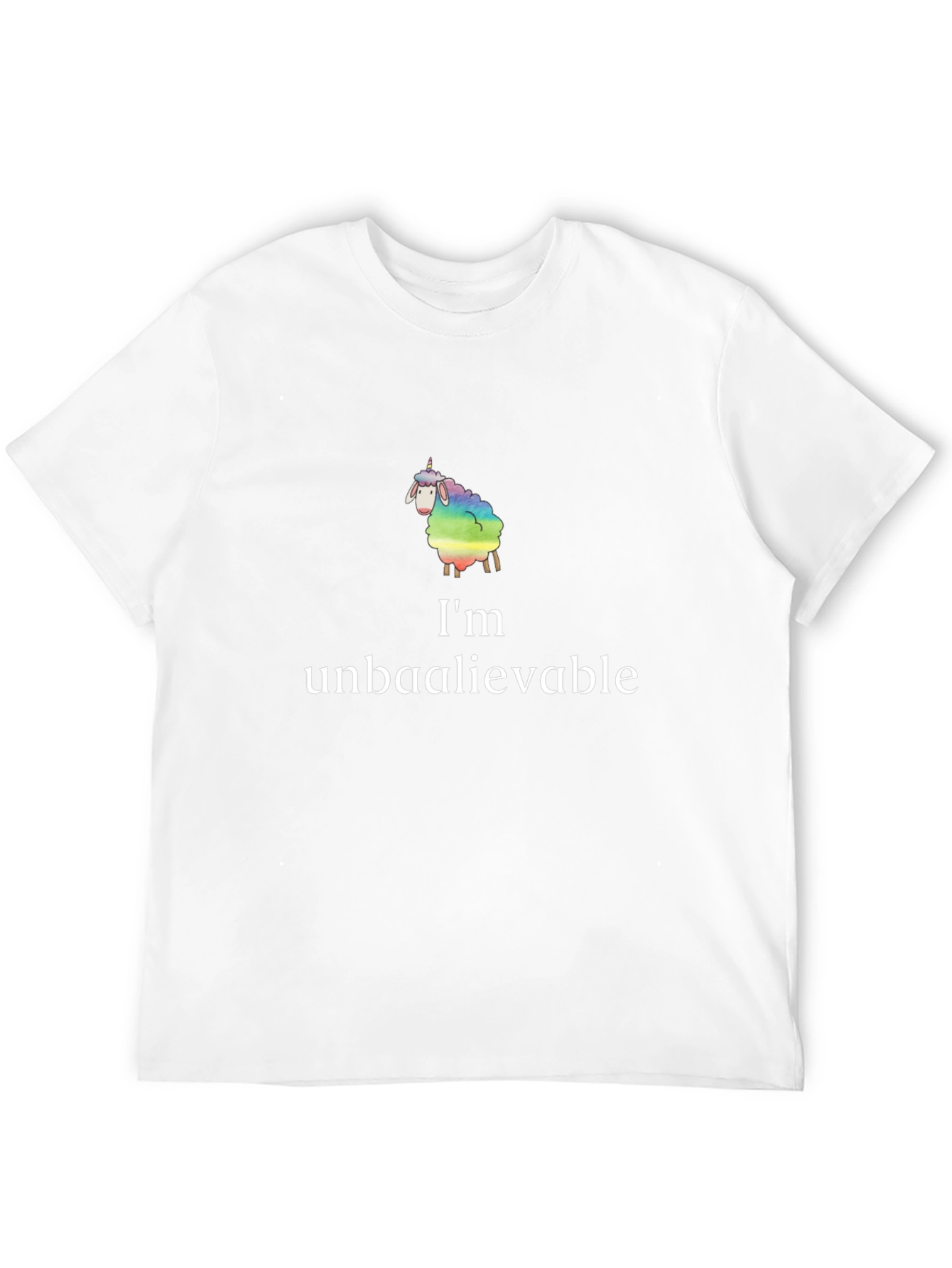 Unbaaaleivable Sheep Graphic T-Shirt