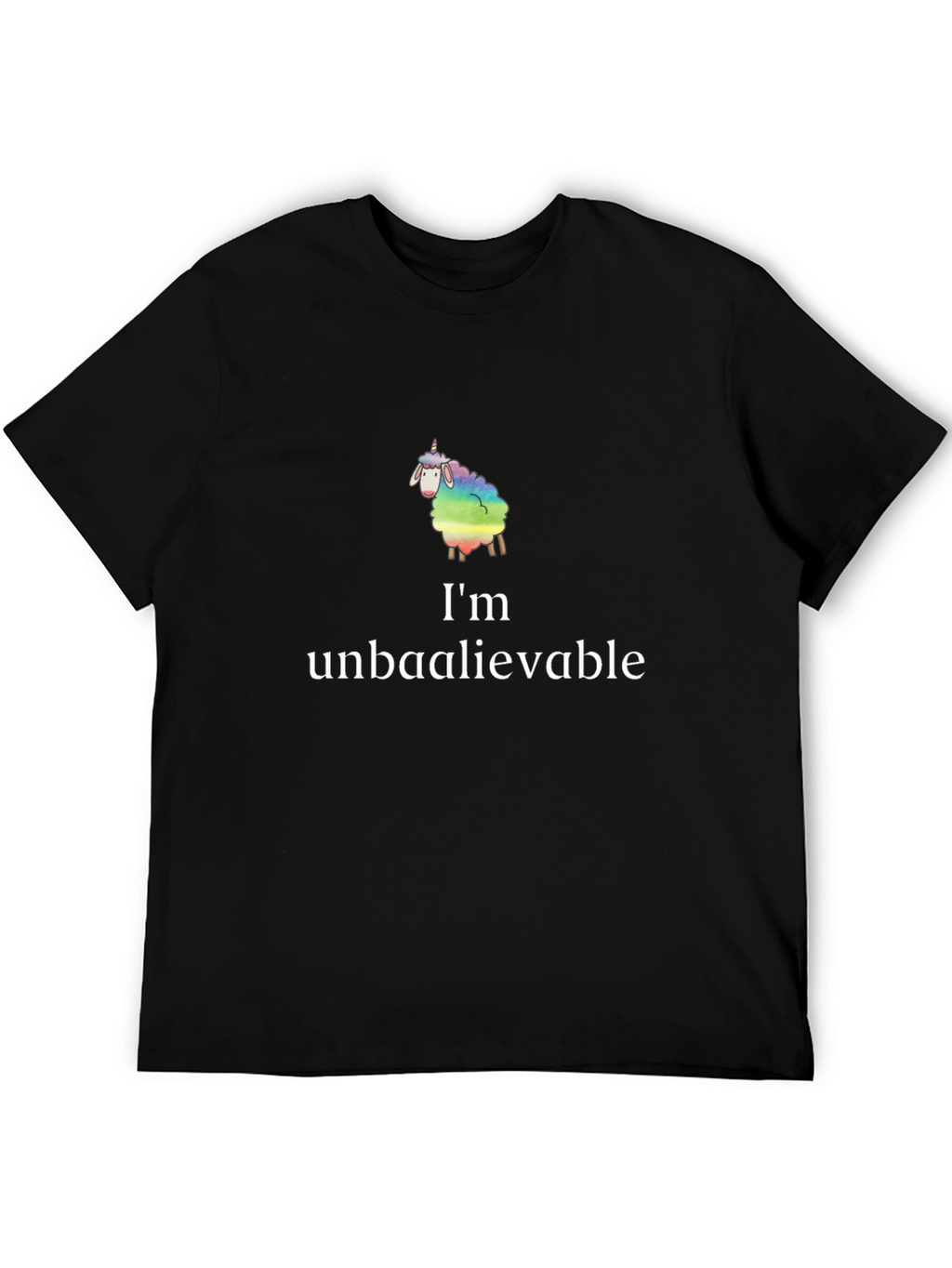 Unbaaaleivable Sheep Graphic T-Shirt