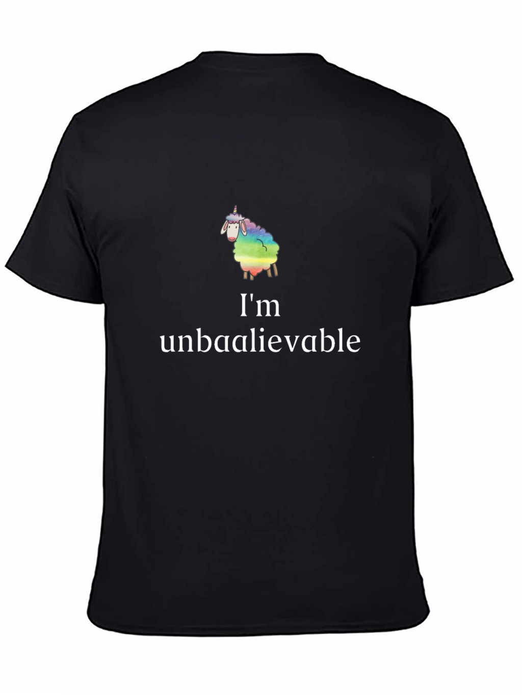 Unbaaaleivable Sheep Graphic T-Shirt