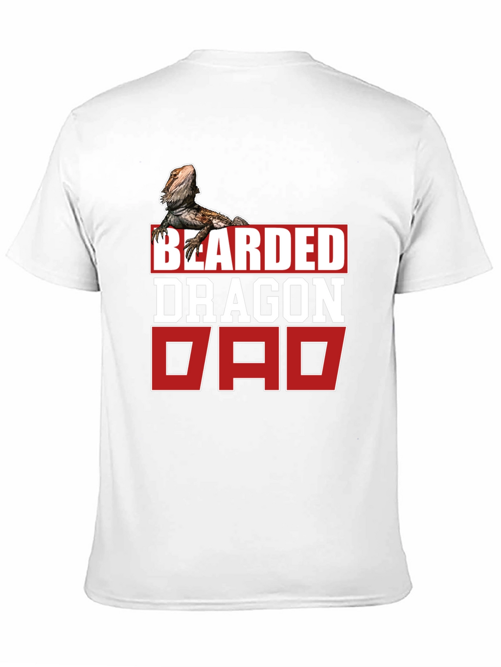 Bearded Dragon Dad T-Shirt - Reptile Lover Gift