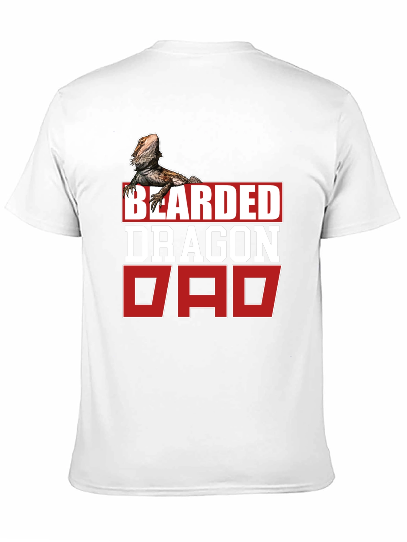 Bearded Dragon Dad T-Shirt - Reptile Lover Gift