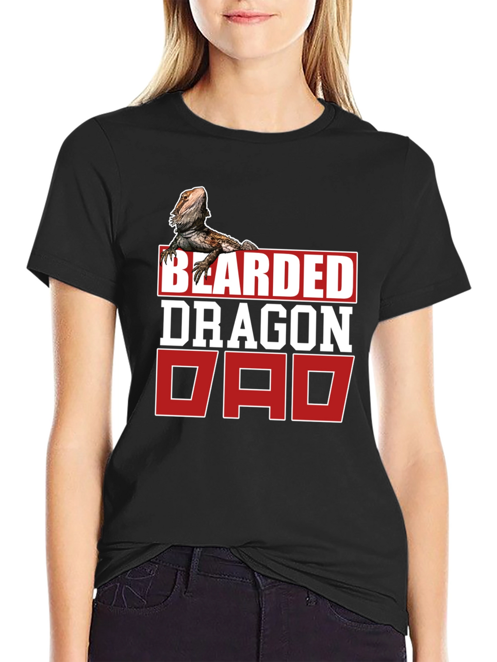 Bearded Dragon Dad T-Shirt - Reptile Lover Gift