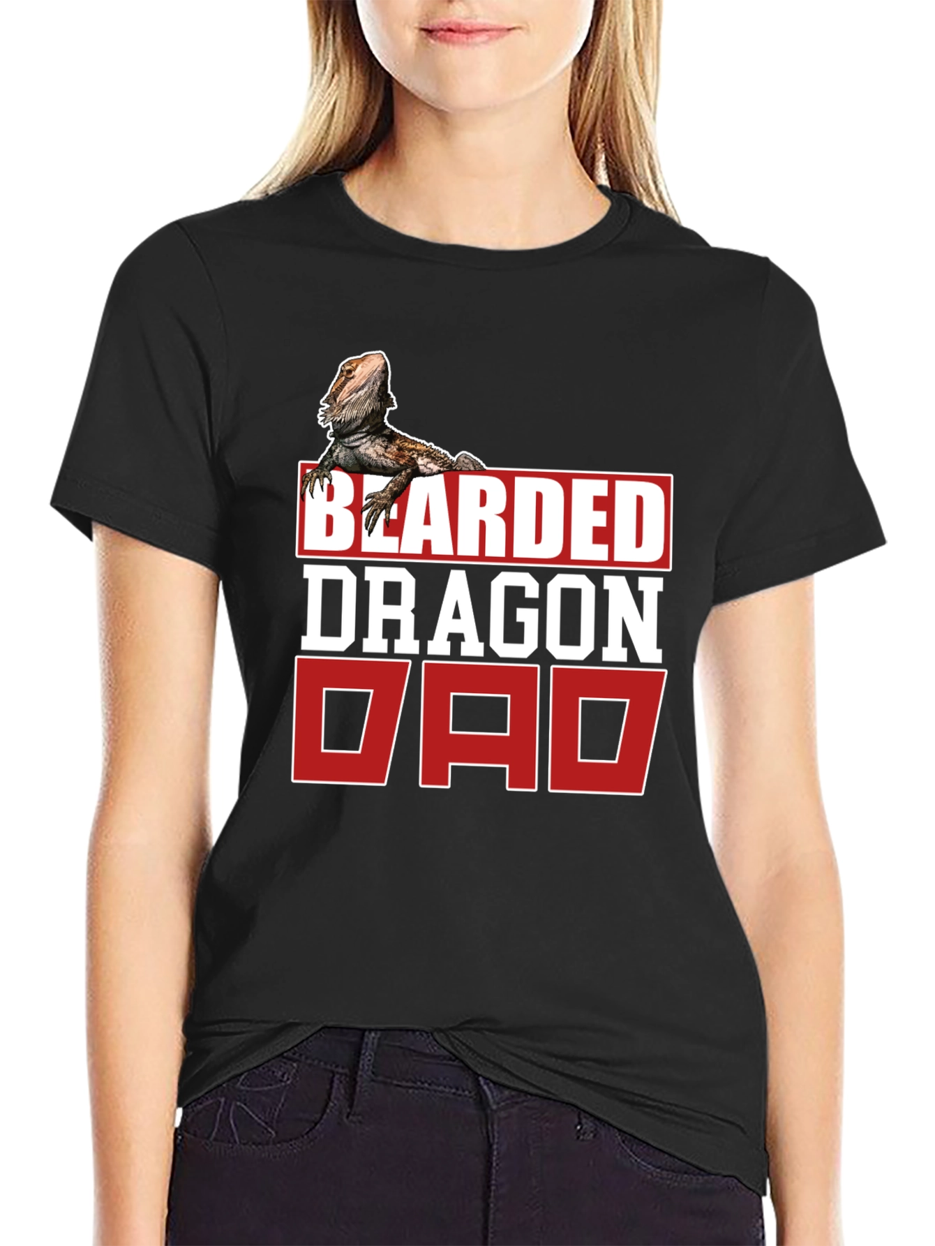 Bearded Dragon Dad T-Shirt - Reptile Lover Gift