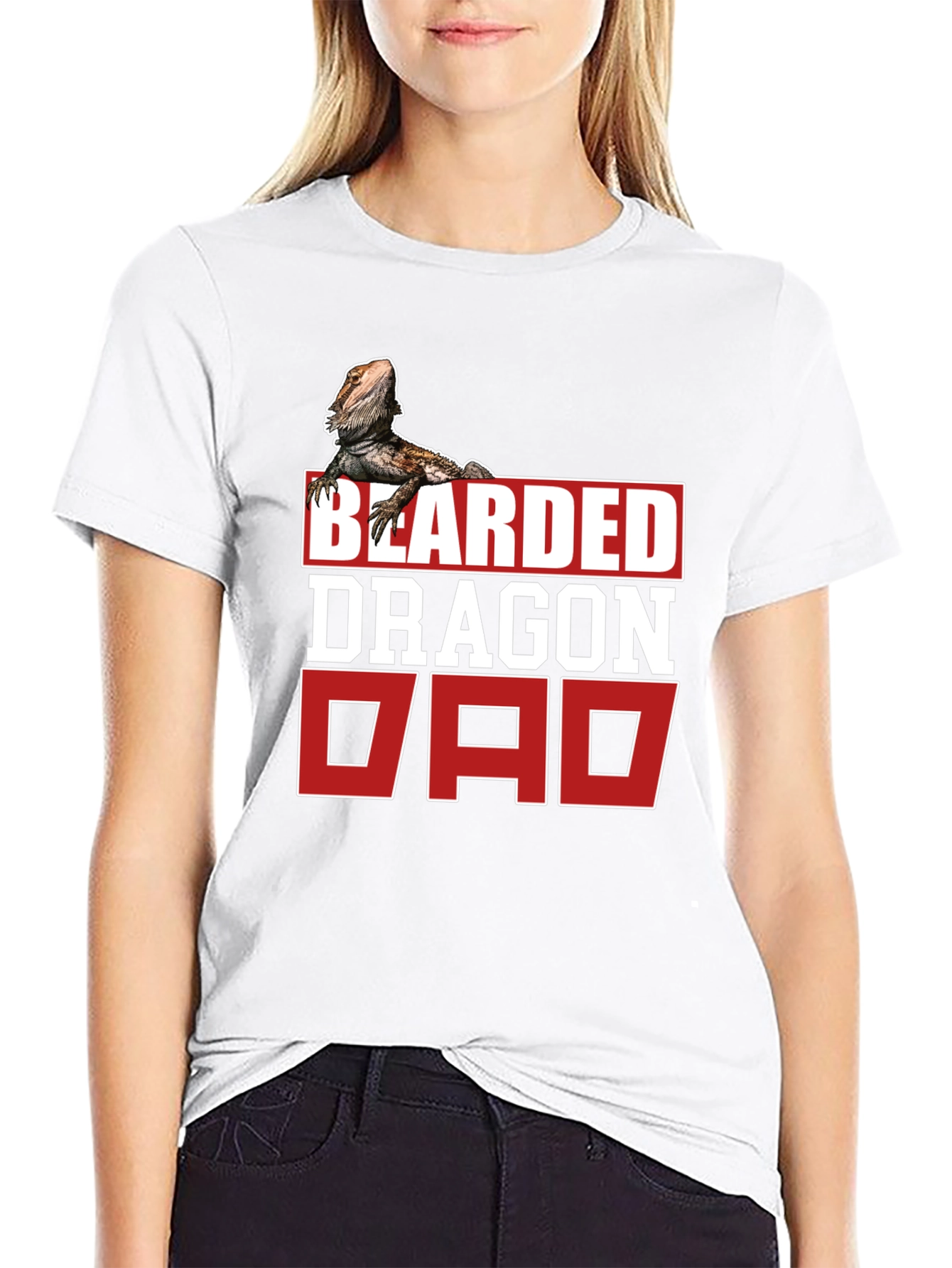 Bearded Dragon Dad T-Shirt - Reptile Lover Gift