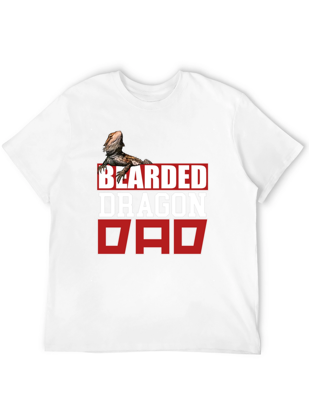Bearded Dragon Dad T-Shirt - Reptile Lover Gift