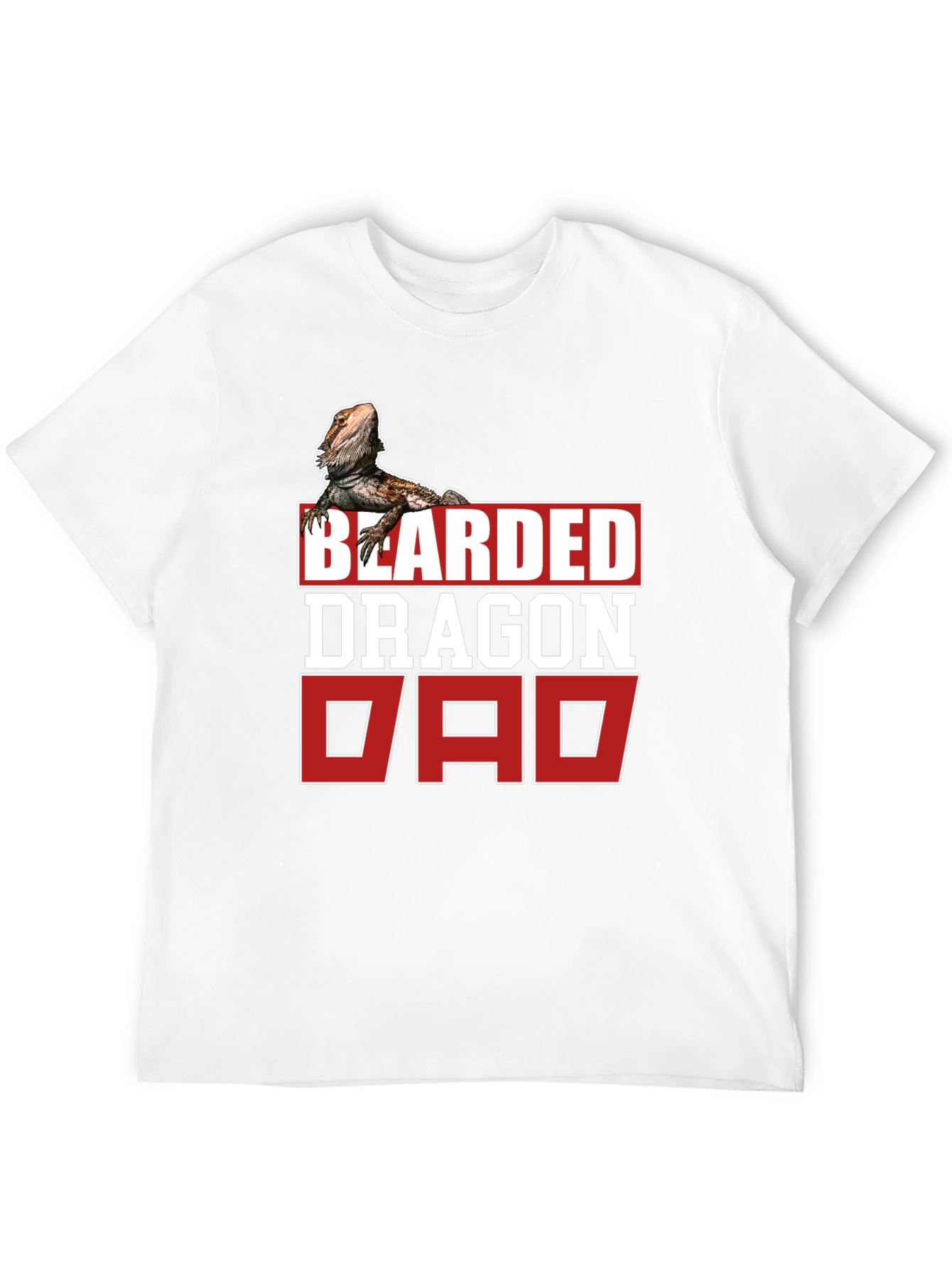 Bearded Dragon Dad T-Shirt - Reptile Lover Gift