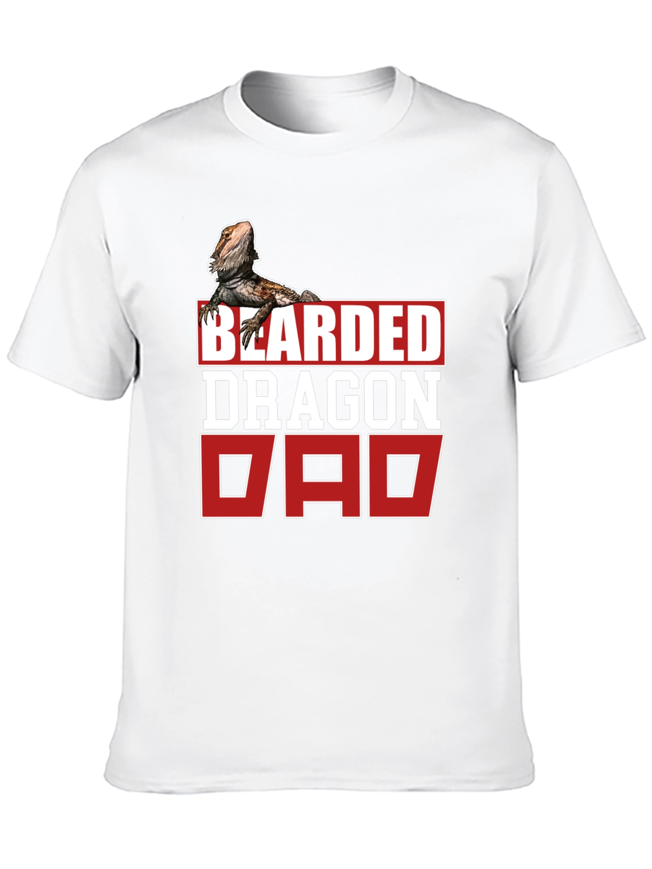 Bearded Dragon Dad T-Shirt - Reptile Lover Gift