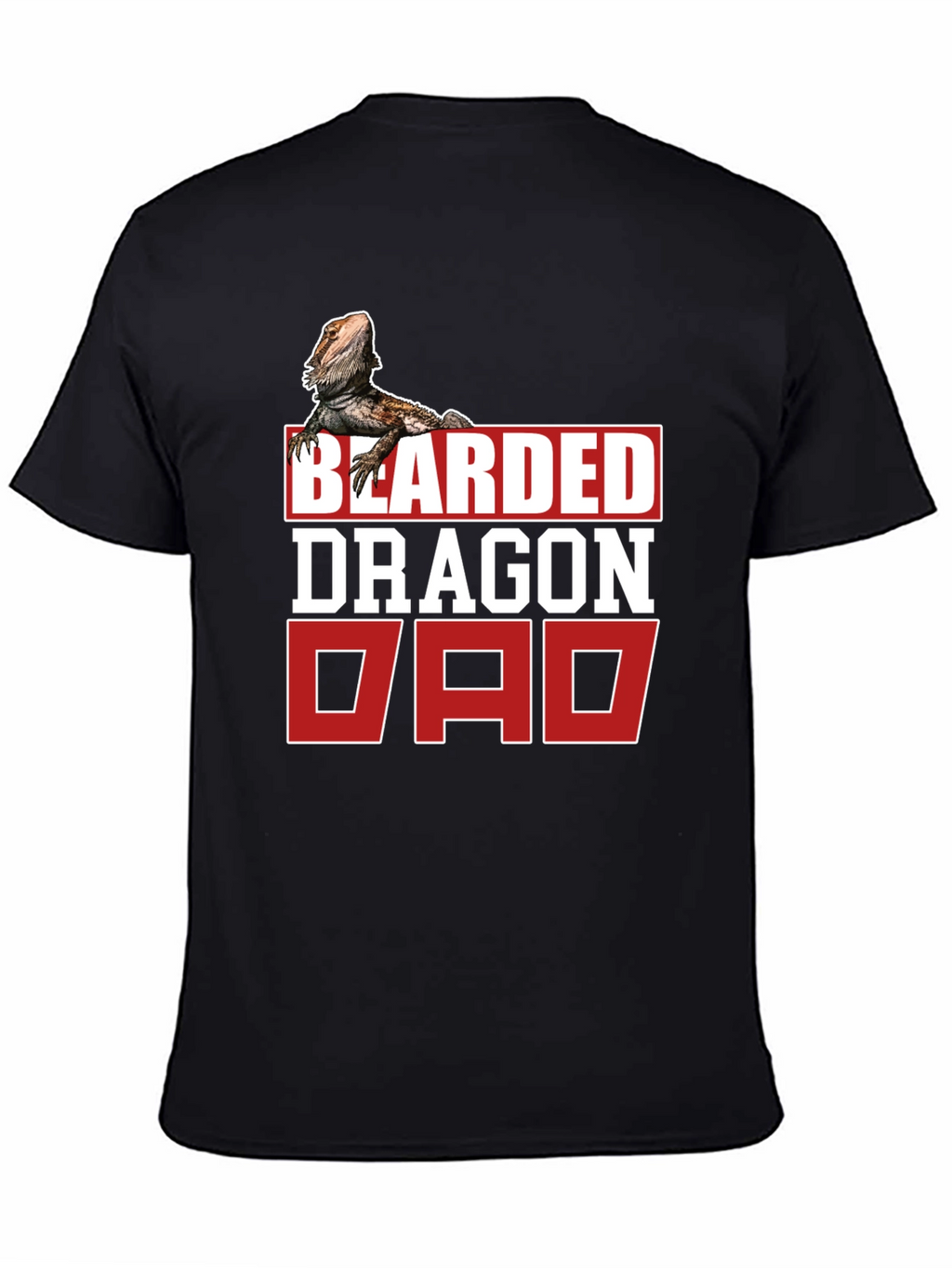 Bearded Dragon Dad T-Shirt - Reptile Lover Gift