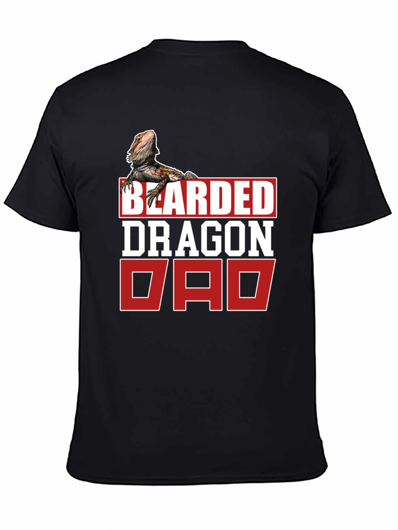 Bearded Dragon Dad T-Shirt - Reptile Lover Gift