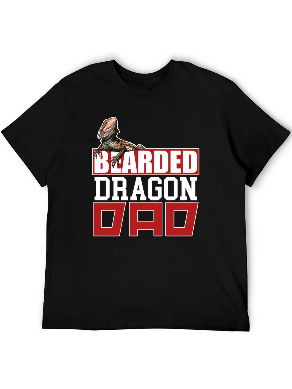 Bearded Dragon Dad T-Shirt - Reptile Lover Gift