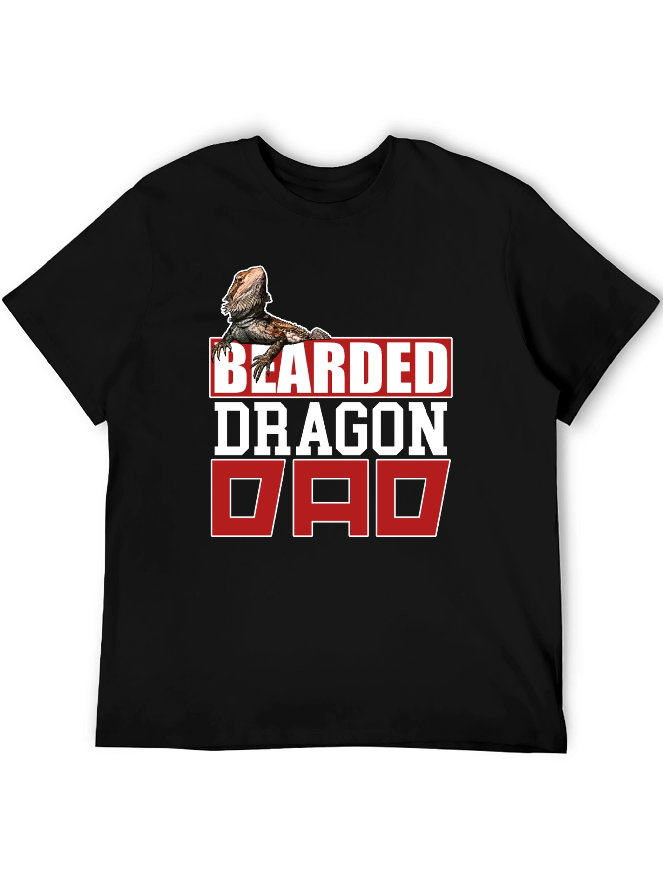 Bearded Dragon Dad T-Shirt - Reptile Lover Gift