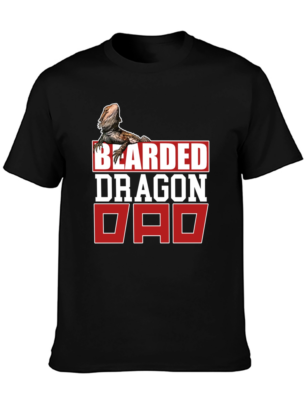 Bearded Dragon Dad T-Shirt - Reptile Lover Gift