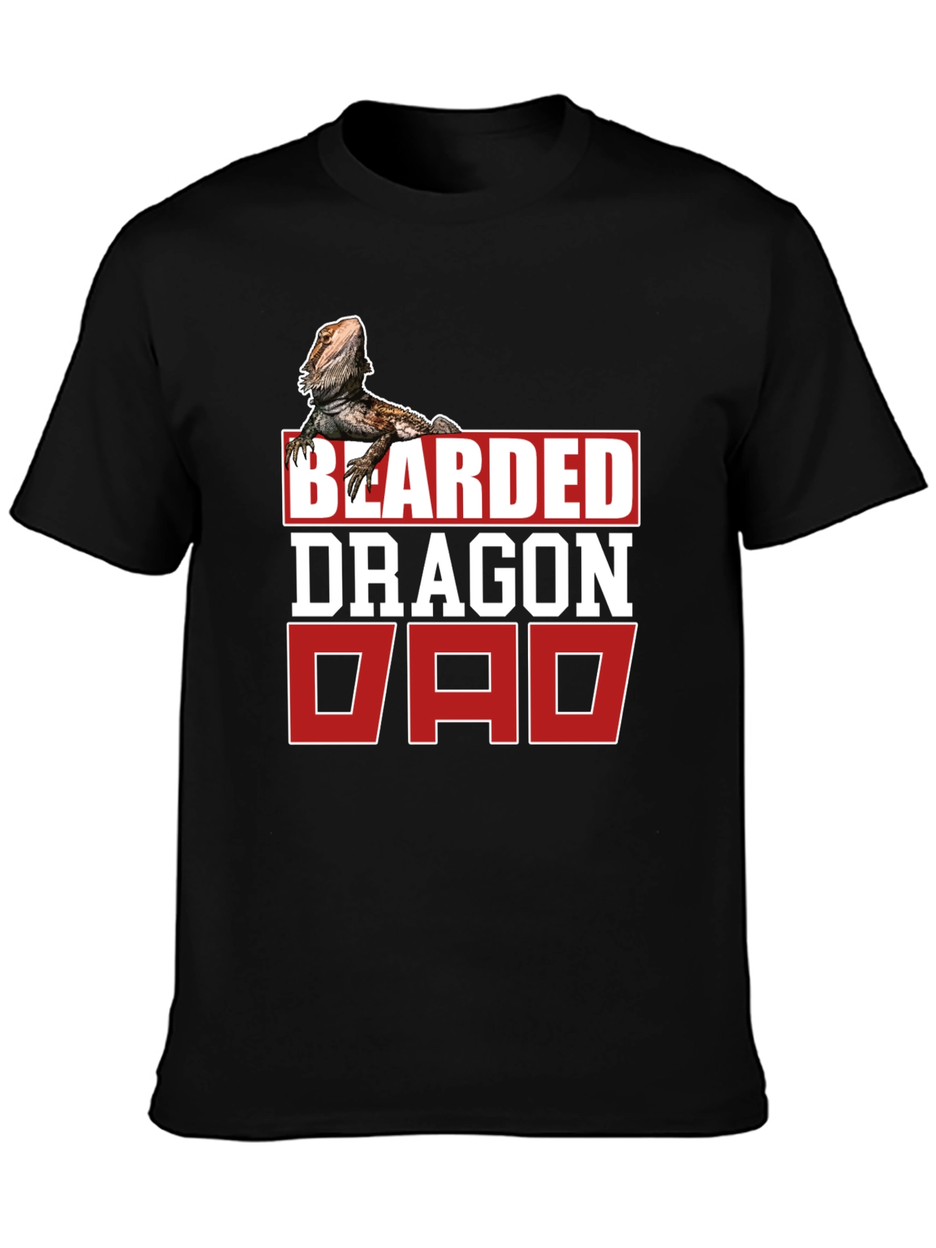 Bearded Dragon Dad T-Shirt - Reptile Lover Gift
