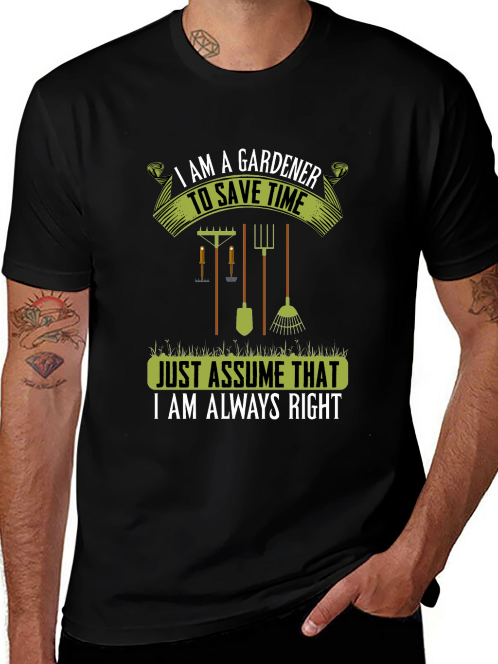 Gardener Always Right T-Shirt