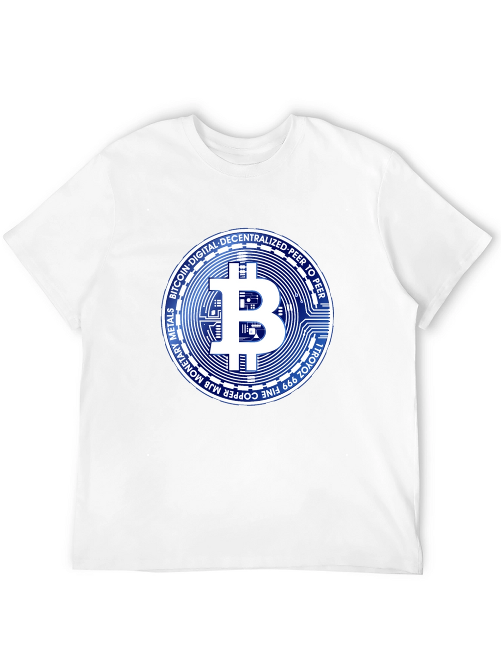 Bitcoin Crypto Black T-Shirt