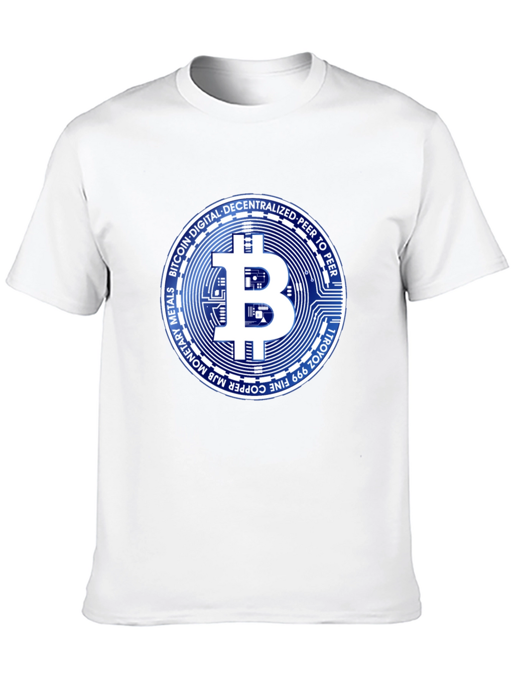 Bitcoin Crypto Black T-Shirt