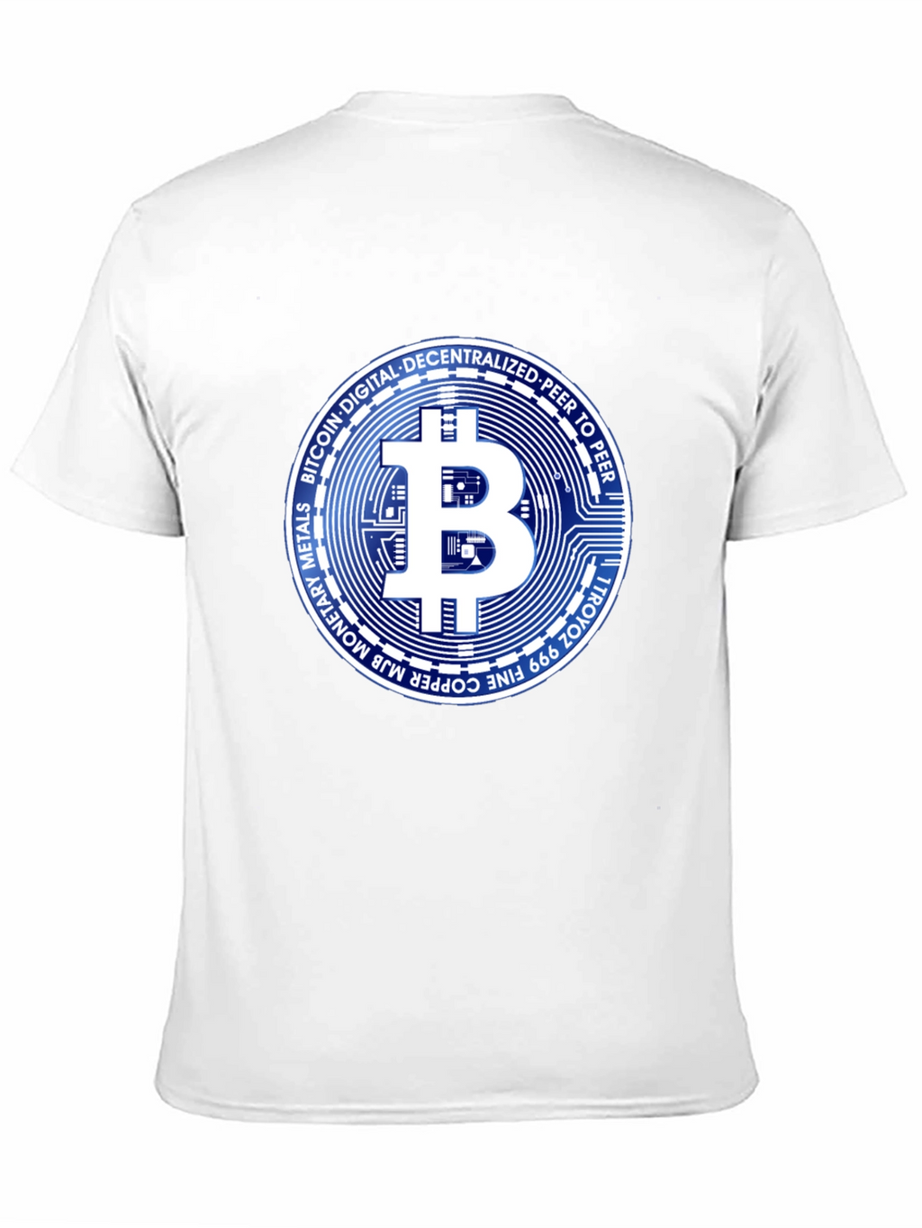 Bitcoin Crypto Black T-Shirt