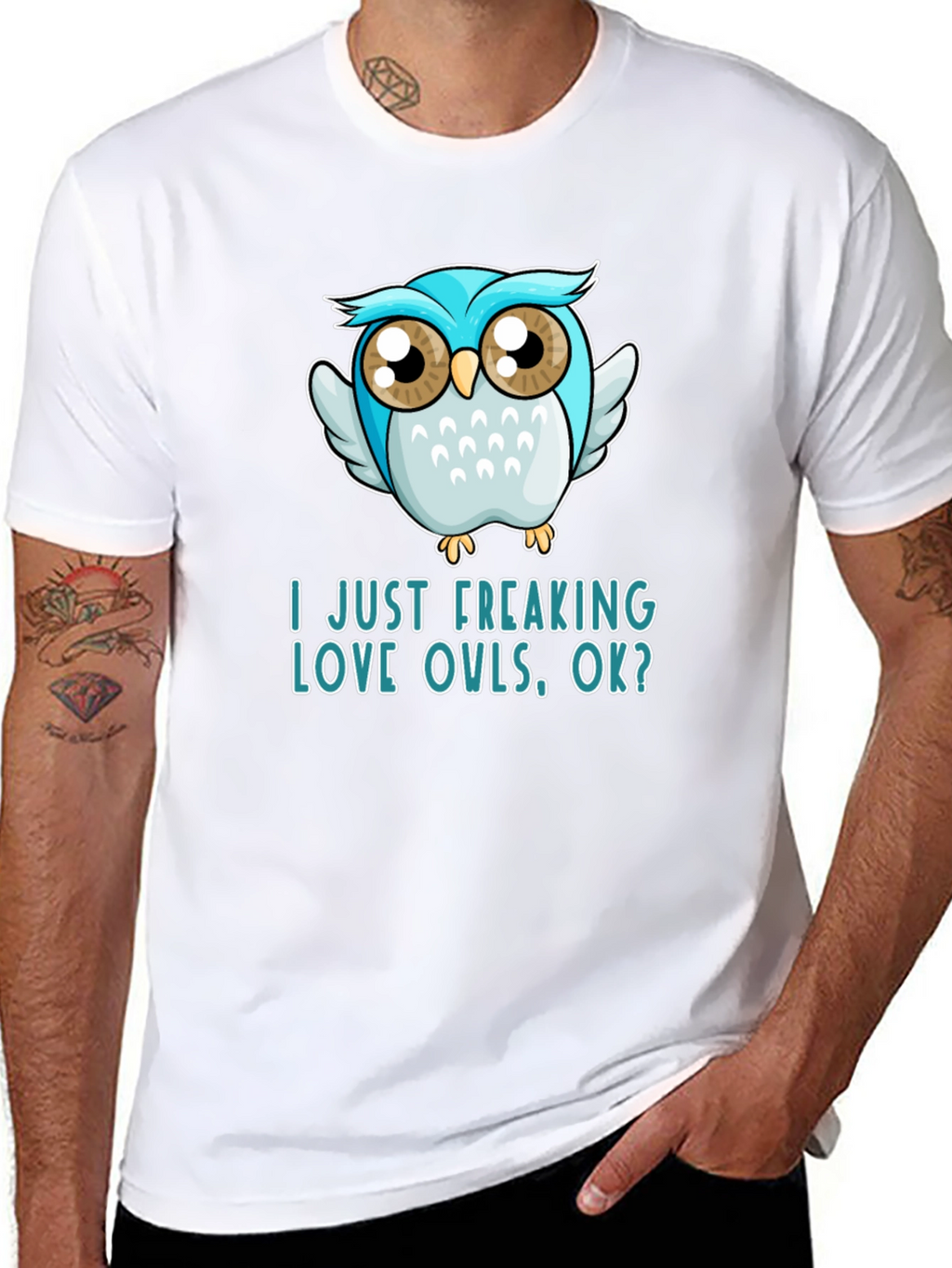 I Just Freaking Love Owls T-Shirt