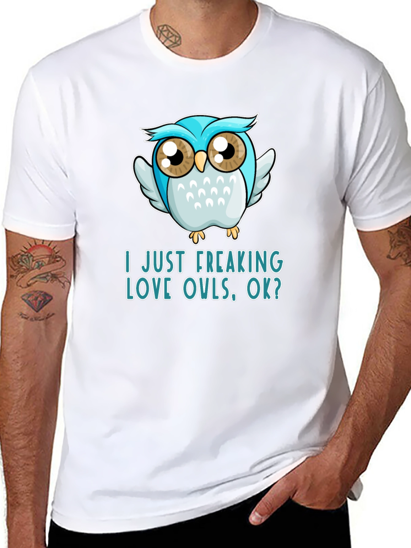 I Just Freaking Love Owls T-Shirt