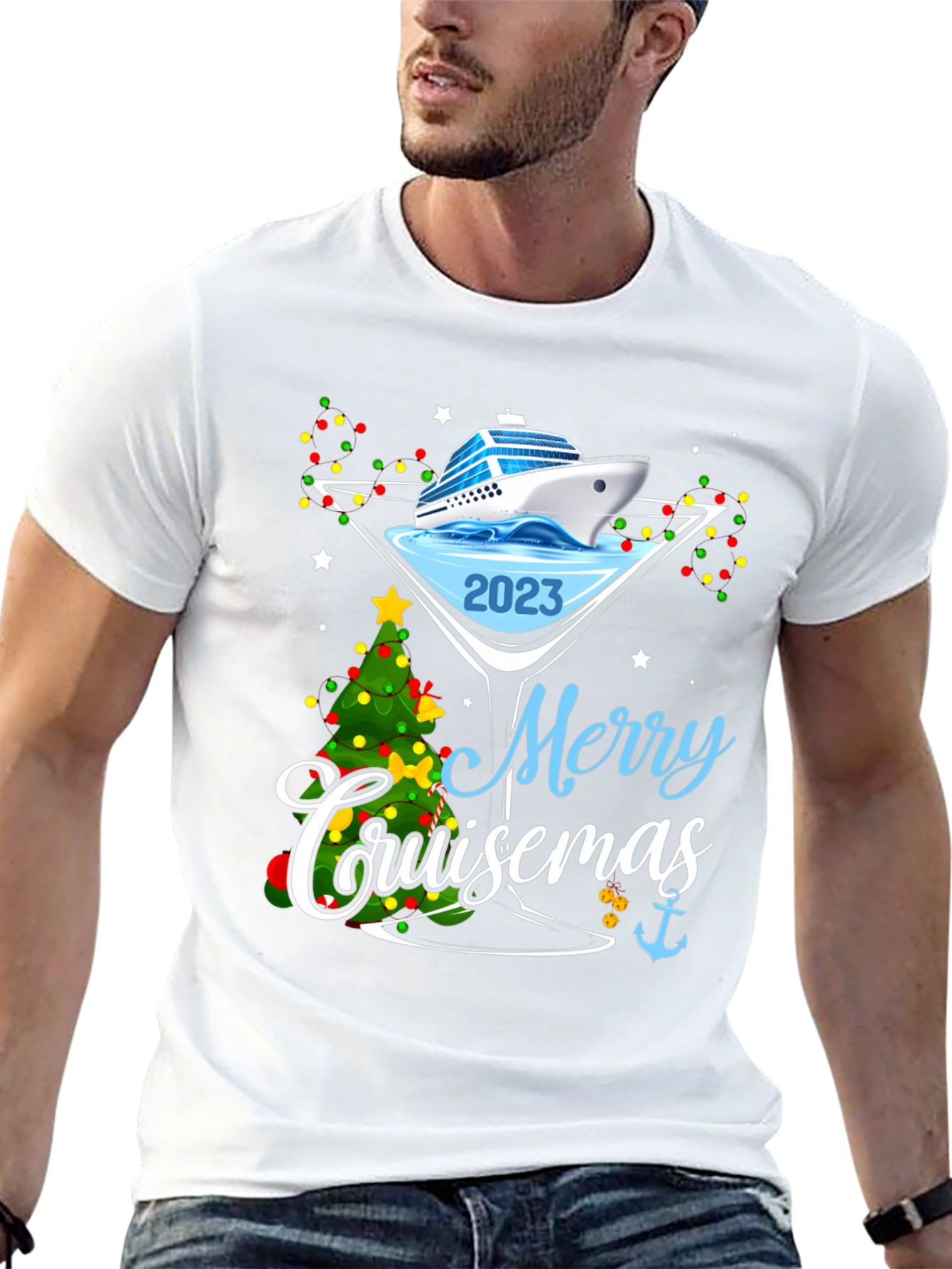Merry Cruisemas 2023 T-Shirt Cruise Christmas Tee