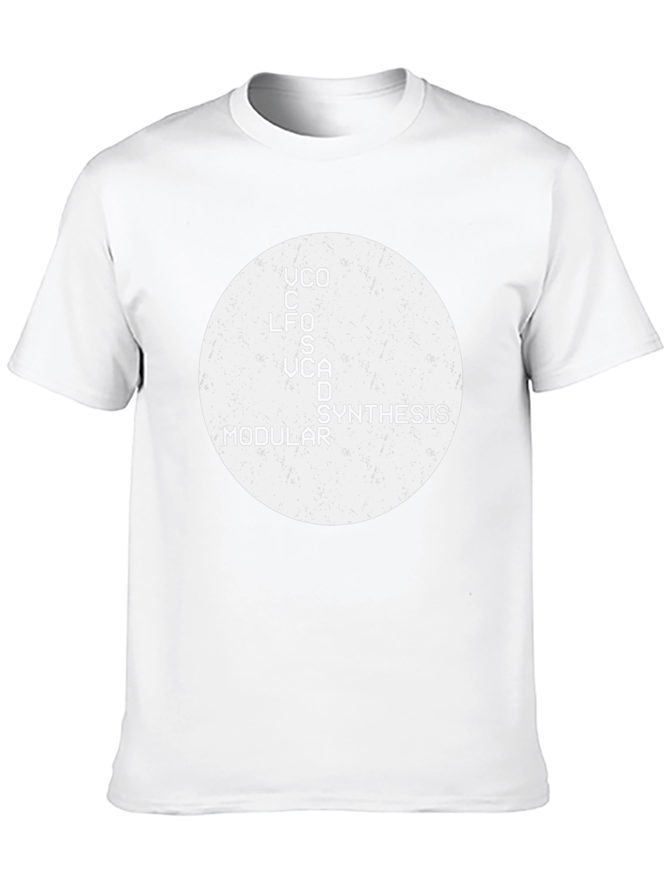 Modular Synth Black T-Shirt - Cool Audio Tee