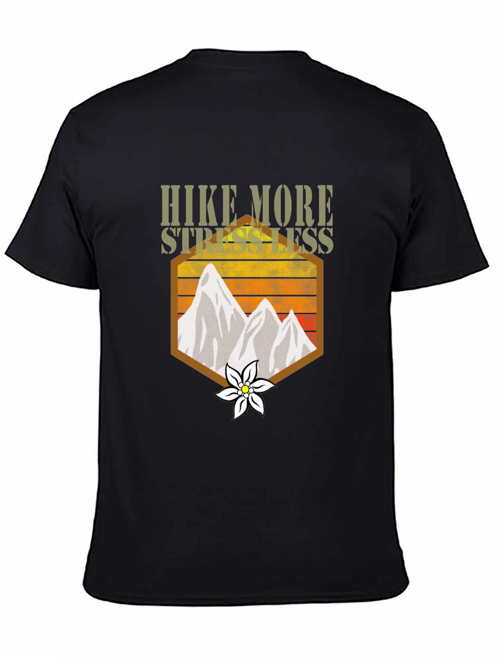Hike More Stress Less Graphic Tee