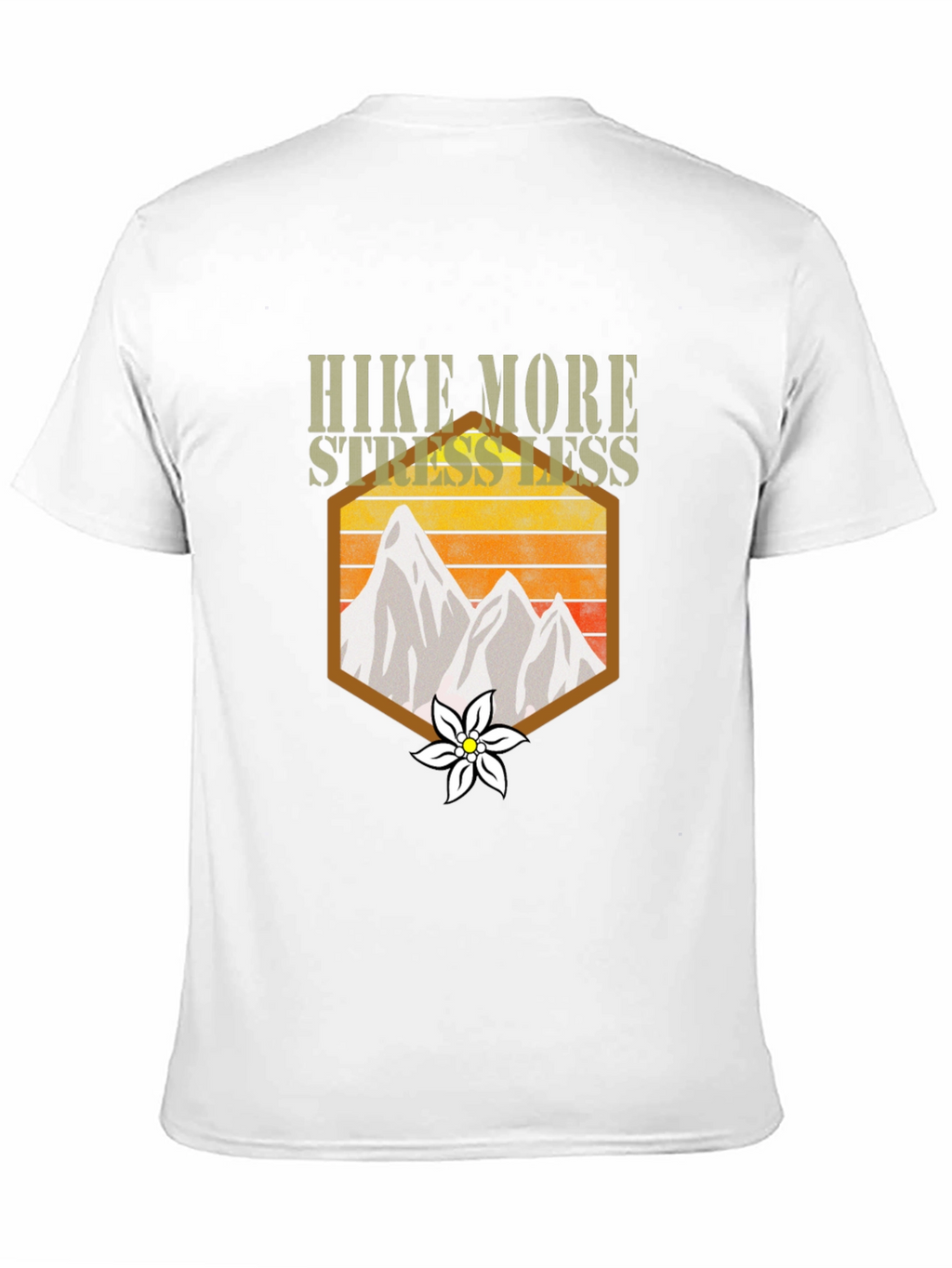 Hike More Stress Less Graphic Tee
