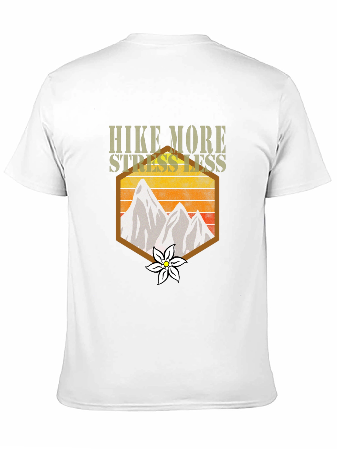 Hike More Stress Less Graphic Tee
