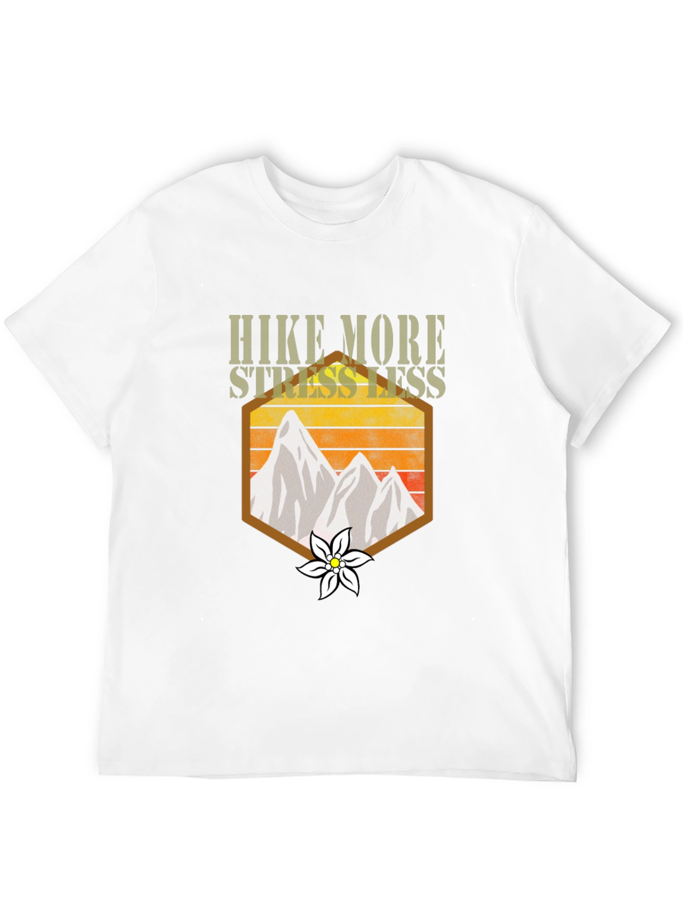 Hike More Stress Less Graphic Tee
