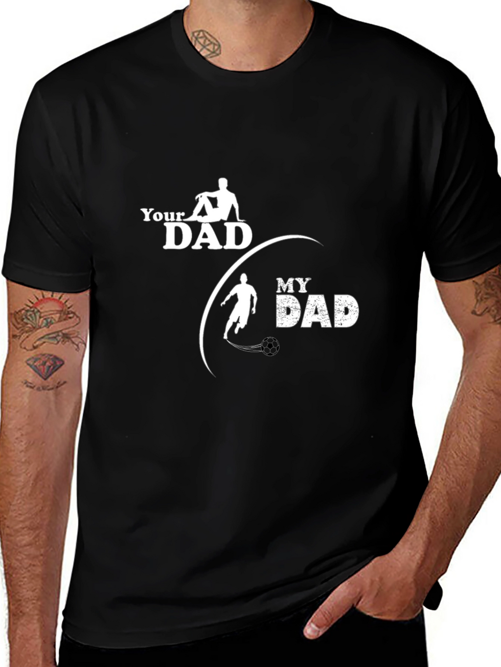 Your Dad My Dad Soccer T-Shirt