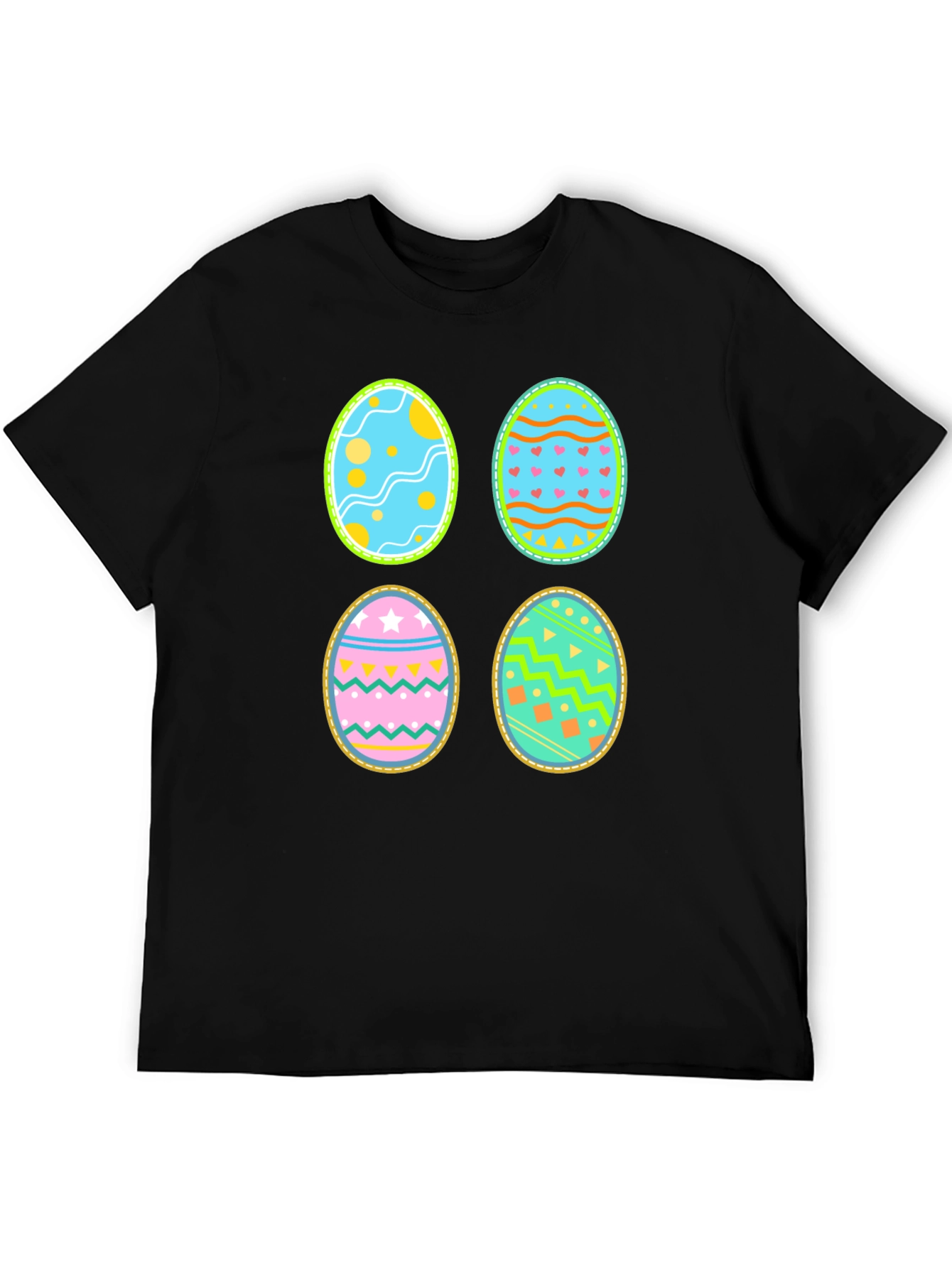 Festive Easter Egg T-Shirt - Fun Holiday Apparel