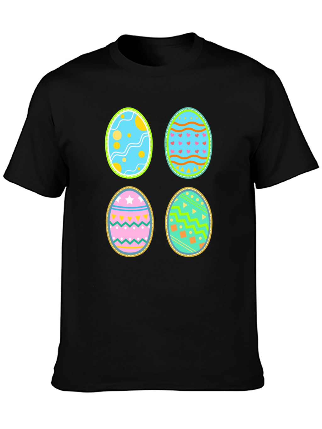 Festive Easter Egg T-Shirt - Fun Holiday Apparel