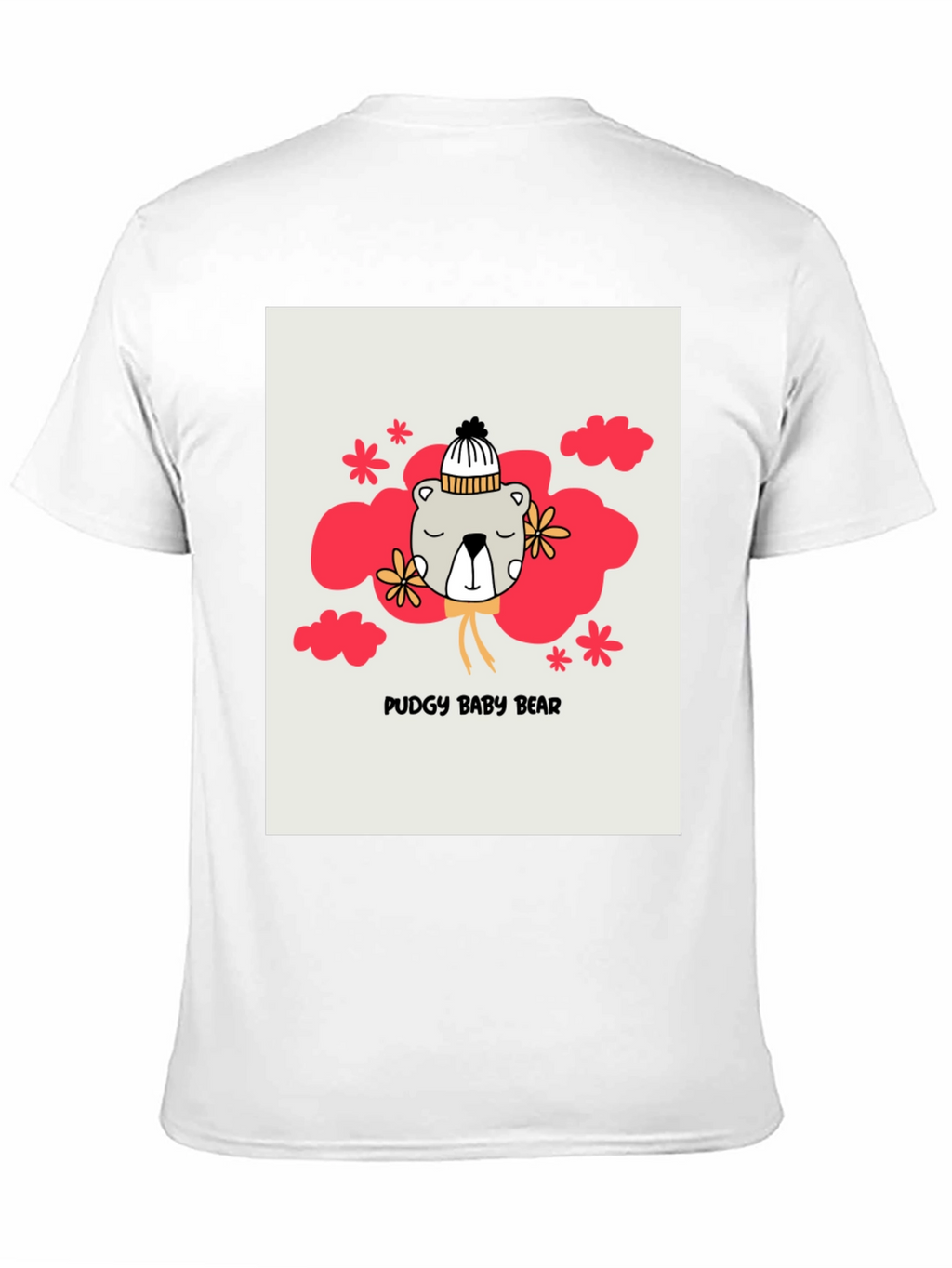 Pudgy Baby Bear Graphic T-Shirt