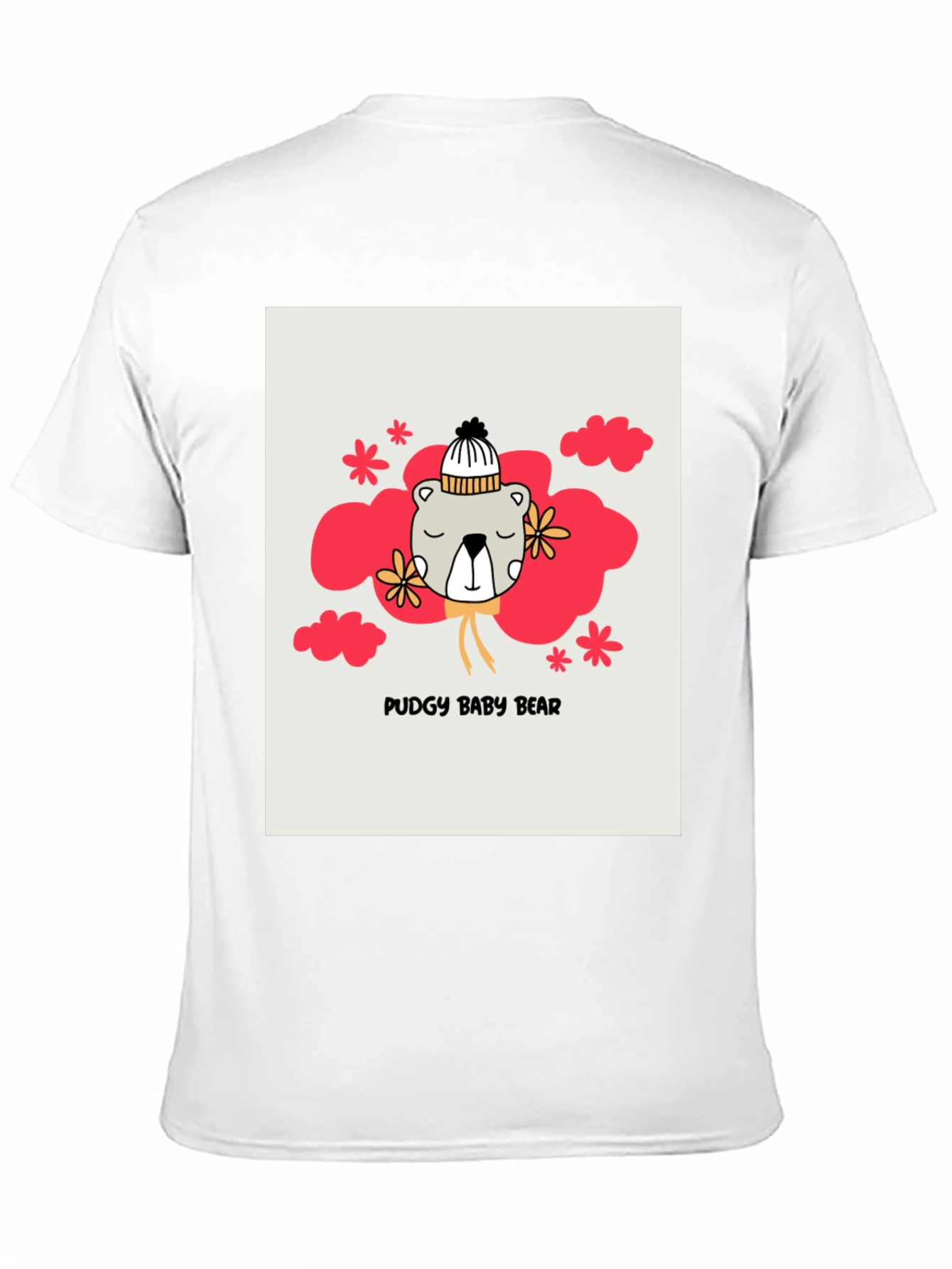 Pudgy Baby Bear Graphic T-Shirt
